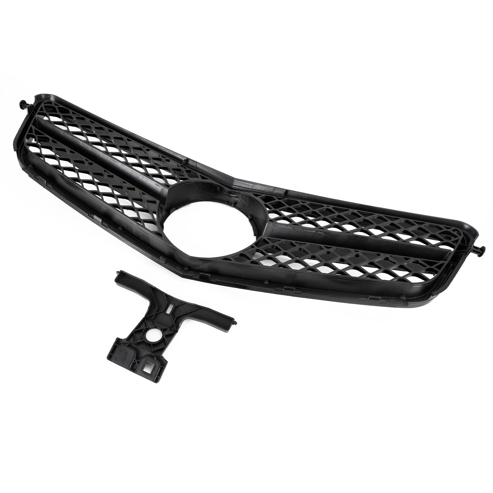 Griglia anteriore W204 Classe C 2008-2014 per C300/C350 ABS con finitura cromata di ricambio OEM