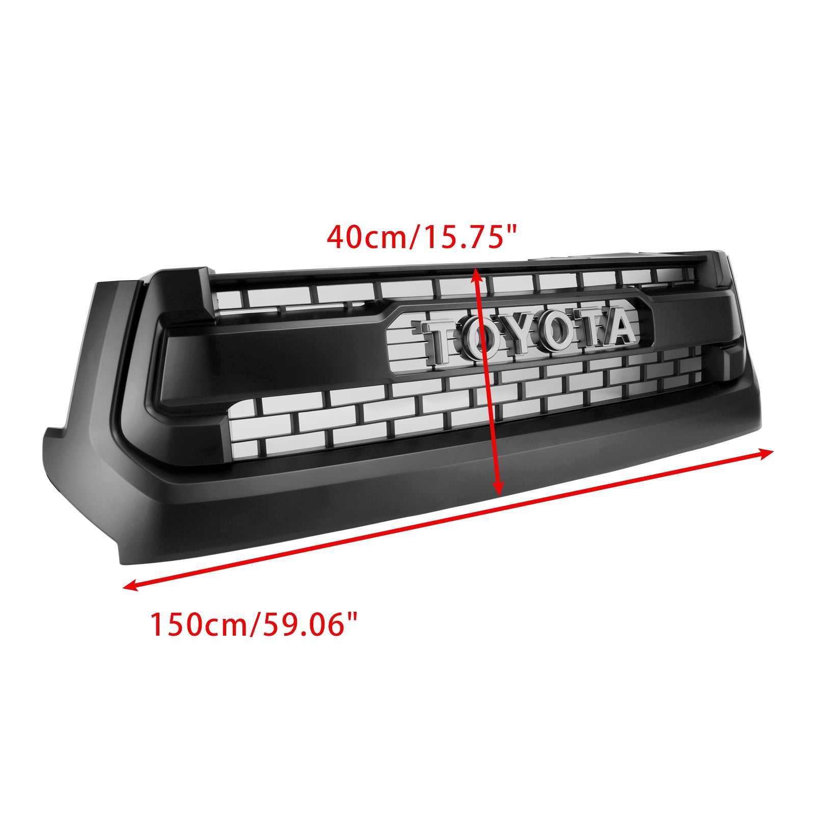 Satasta sprednja maska&Mat črni čebelji panj za Toyota Tundra TRD PRO 2014-2018