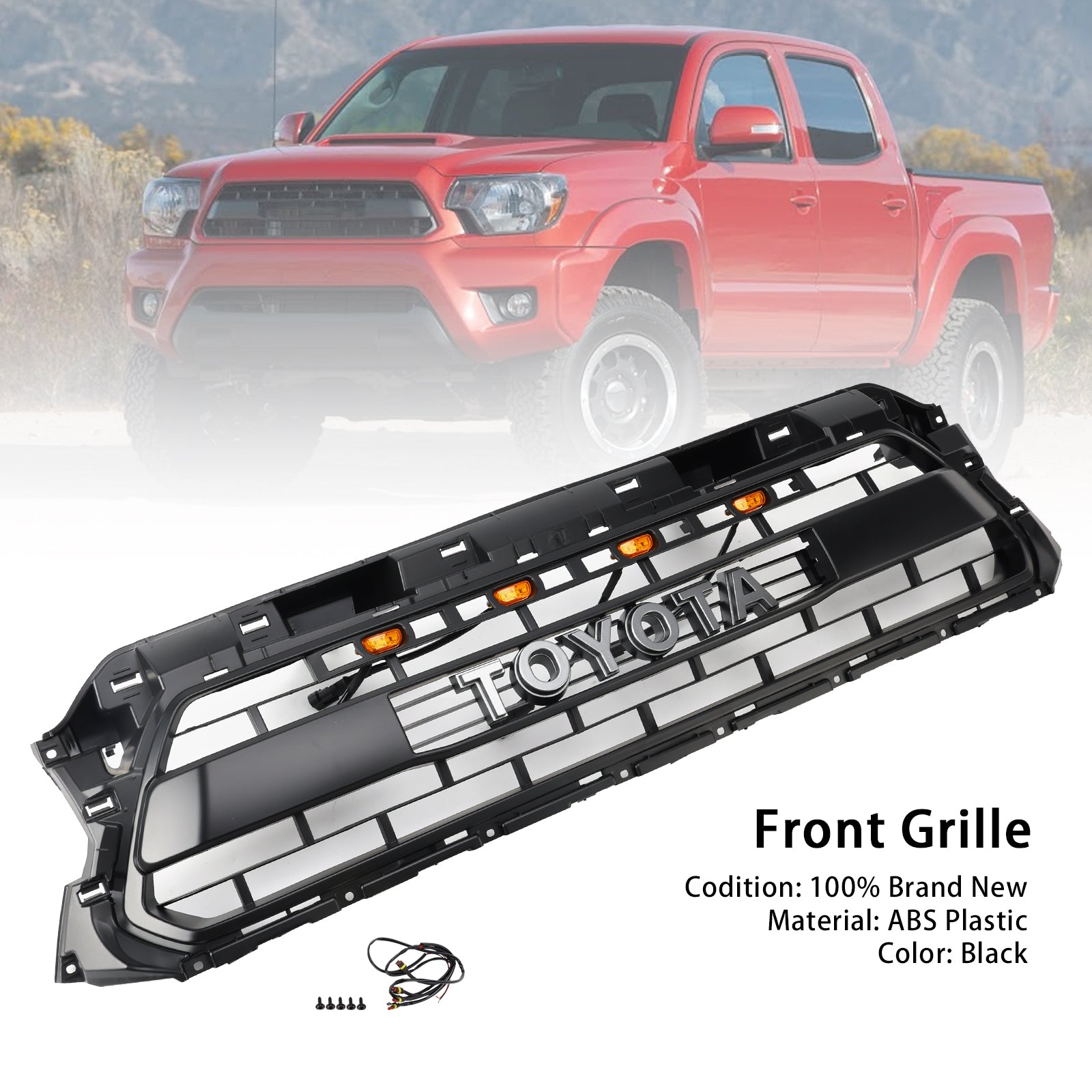 Satasta sprednja maska'bee PTR54-35150 za Toyota Tacoma TRD PRO 2012-2015