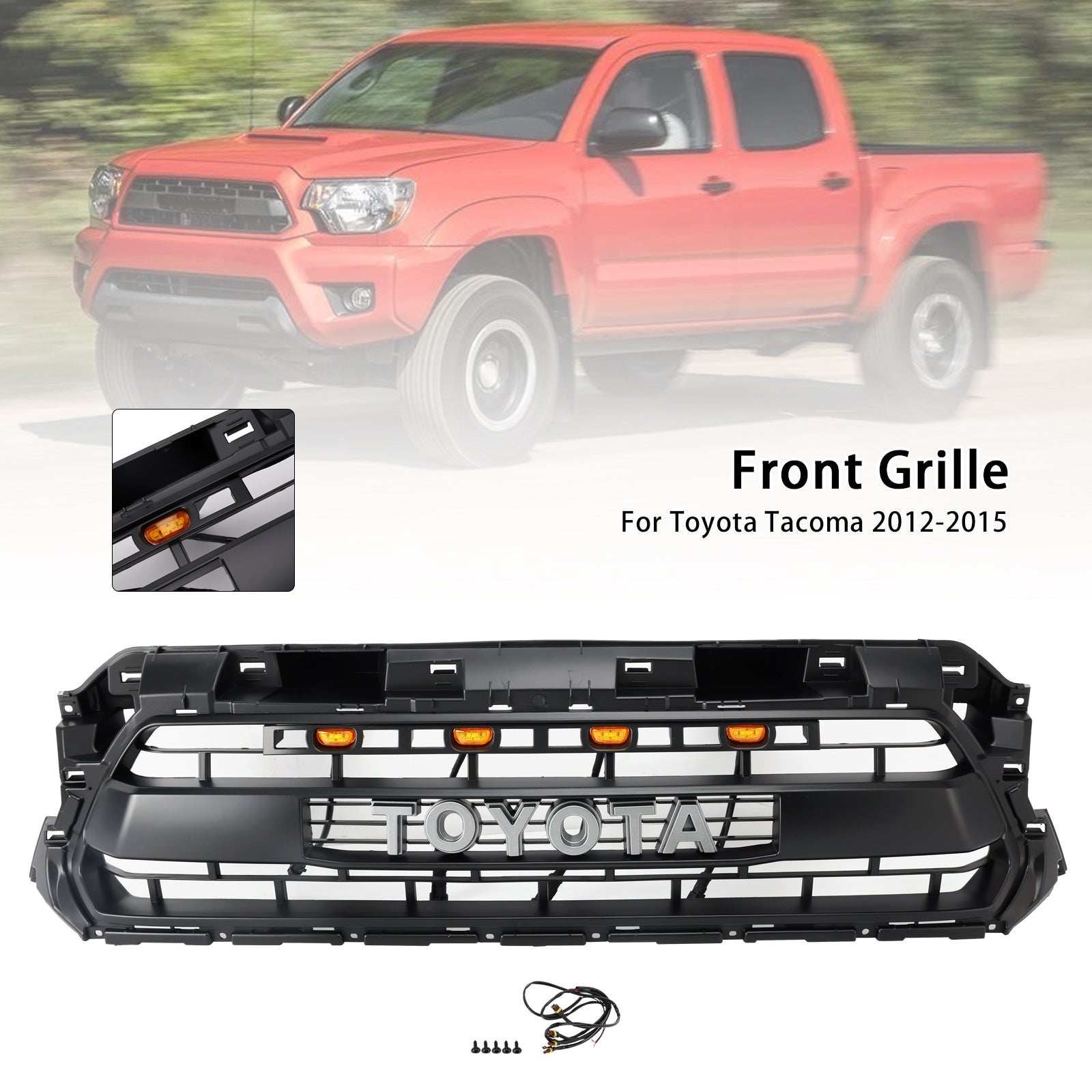 Satasta sprednja maska'bee PTR54-35150 za Toyota Tacoma TRD PRO 2012-2015