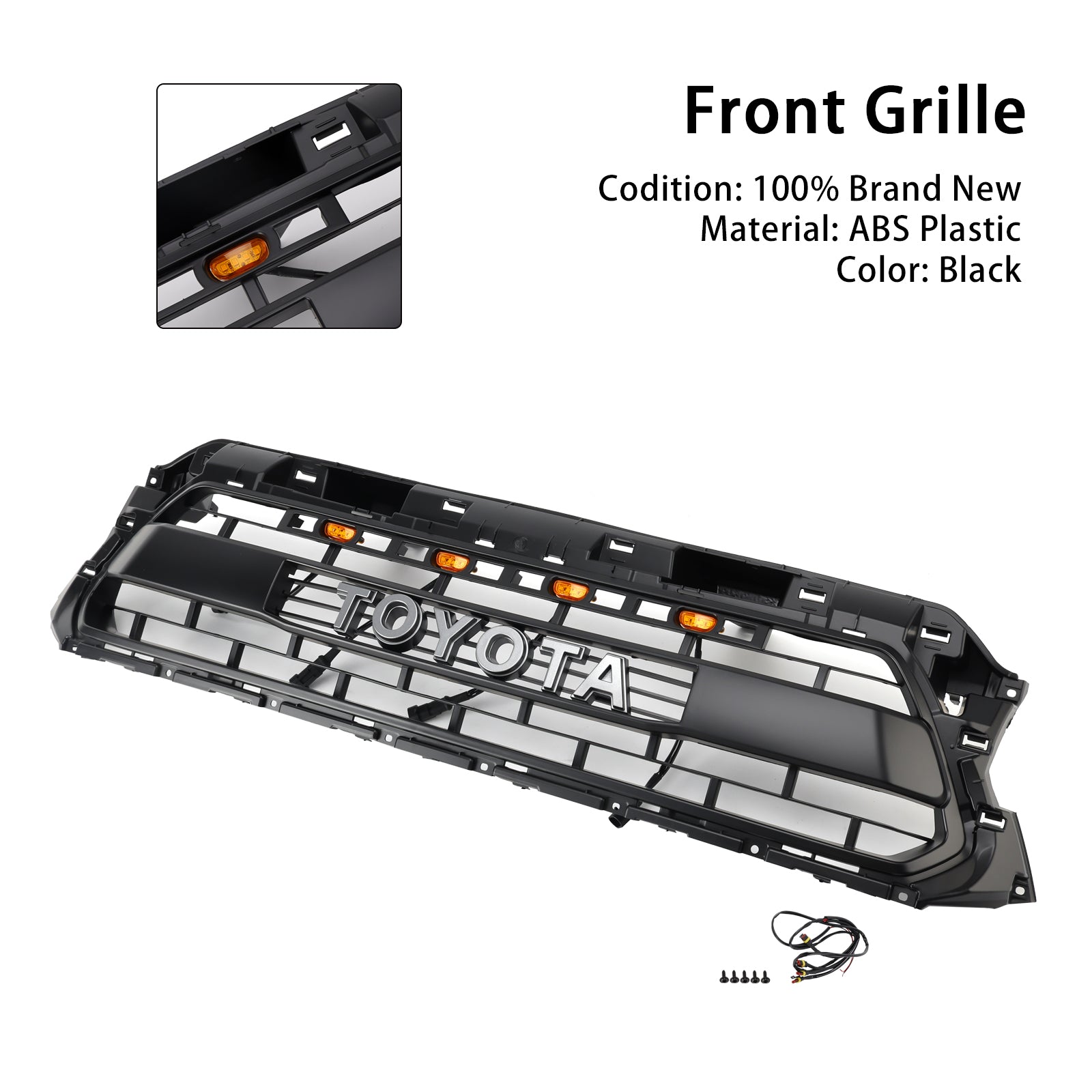 Satasta sprednja maska'bee PTR54-35150 za Toyota Tacoma TRD PRO 2012-2015