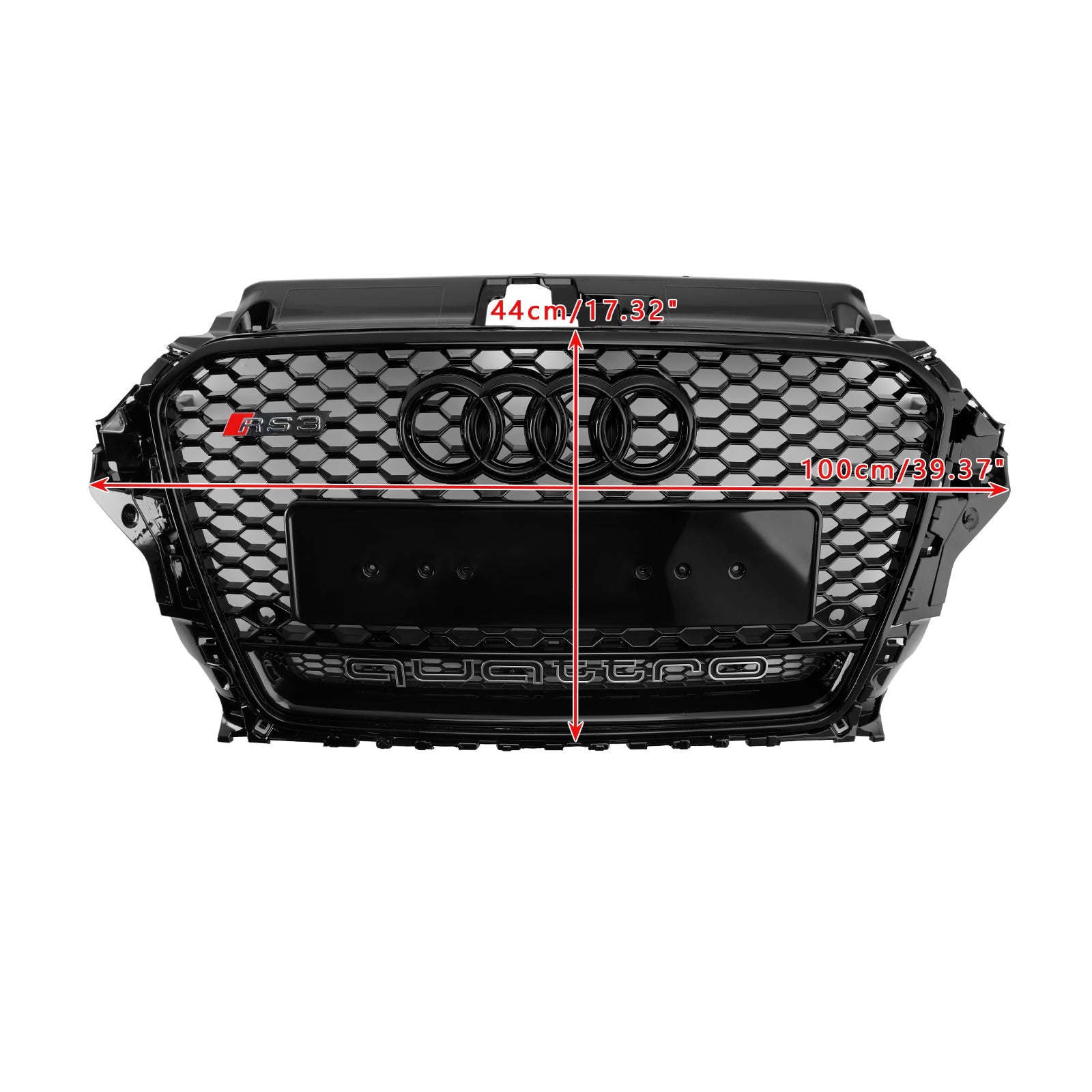 Sprednji odbijač v Audi A3 S3 Style Style NID s Quattro RS3 2013 2014 2015 2016 2016 2016