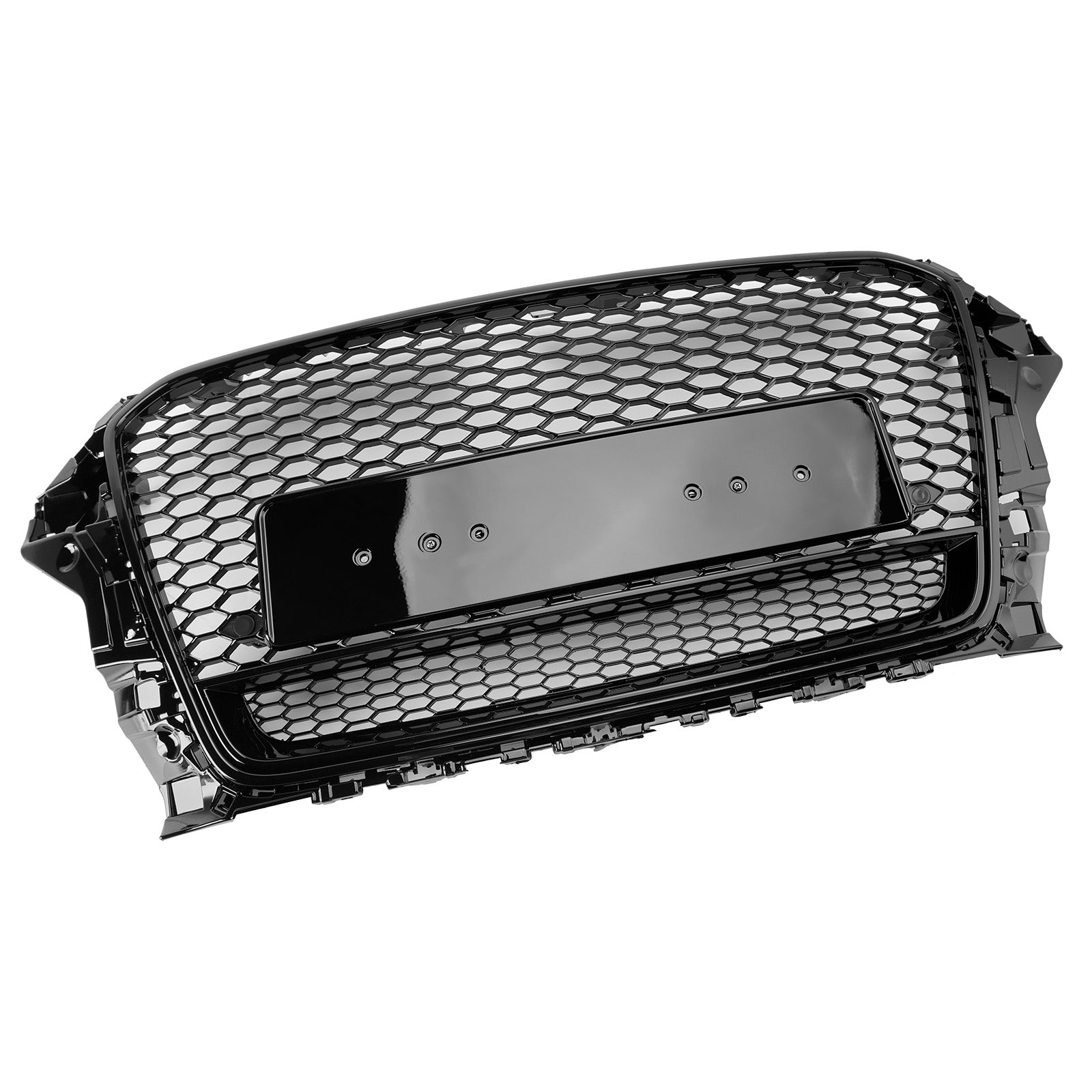 Grille de pare-chocs avant Henycomb de style RS3 2013-2016 Audi A3 S3 avec Quattro