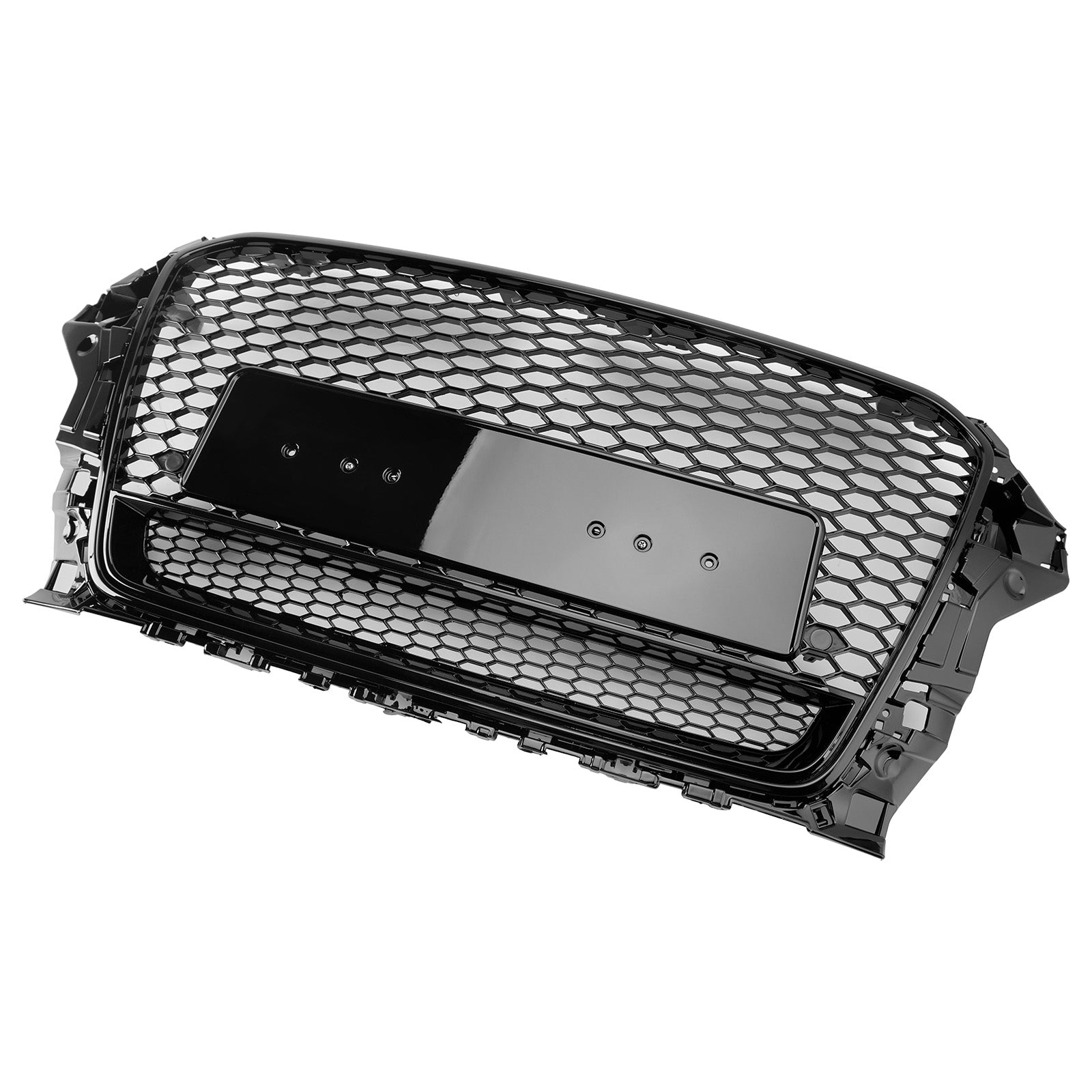 Grille de pare-chocs avant Henycomb de style RS3 2013-2016 Audi A3 S3 avec Quattro