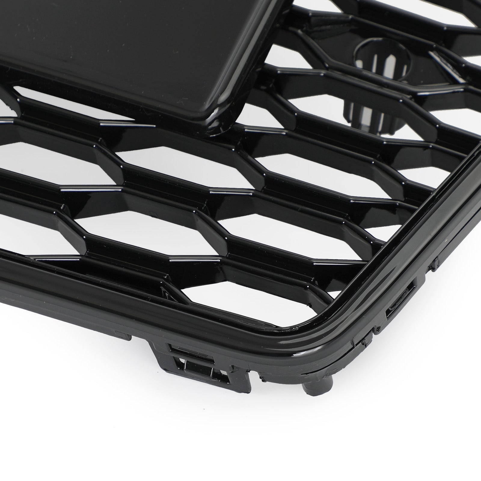 Rejilla hexagonal de malla deportiva estilo panal Audi A7/S7 RS7 2012-2015, color negro
