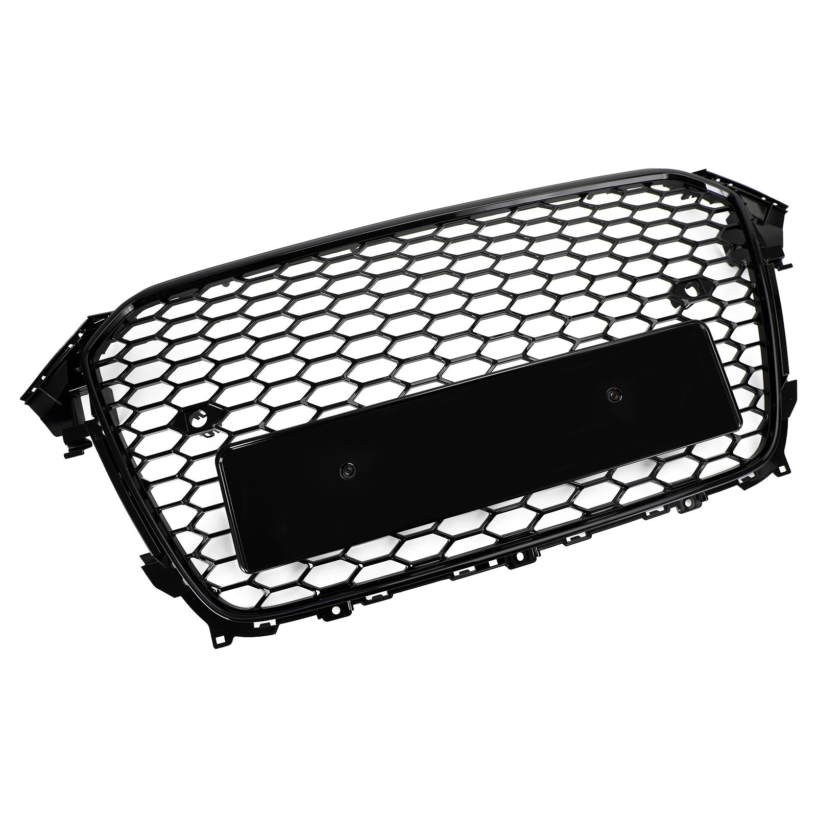 Audi A4 S4 2013-2016 Grille de calandre de pare-chocs avant style RS4 noir brillant