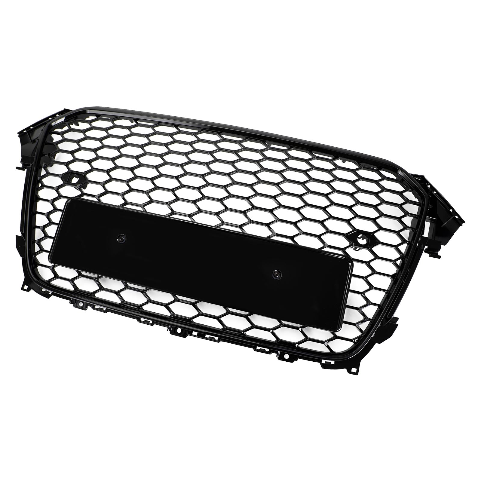 Audi A4 S4 2013-2016 Grille de calandre de pare-chocs avant style RS4 noir brillant