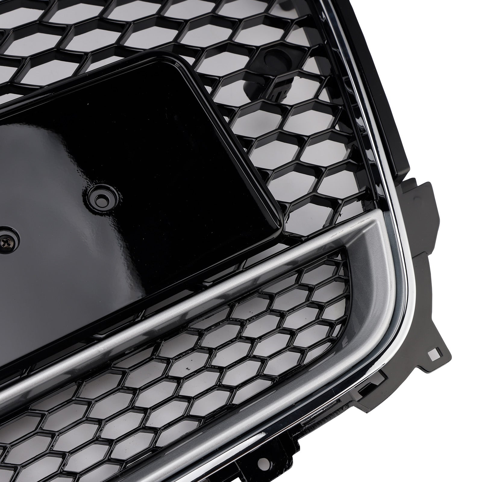 Audi A4 S4 B8.5 2013-2016 Przednia siatka zderzaka z Quattro RS4