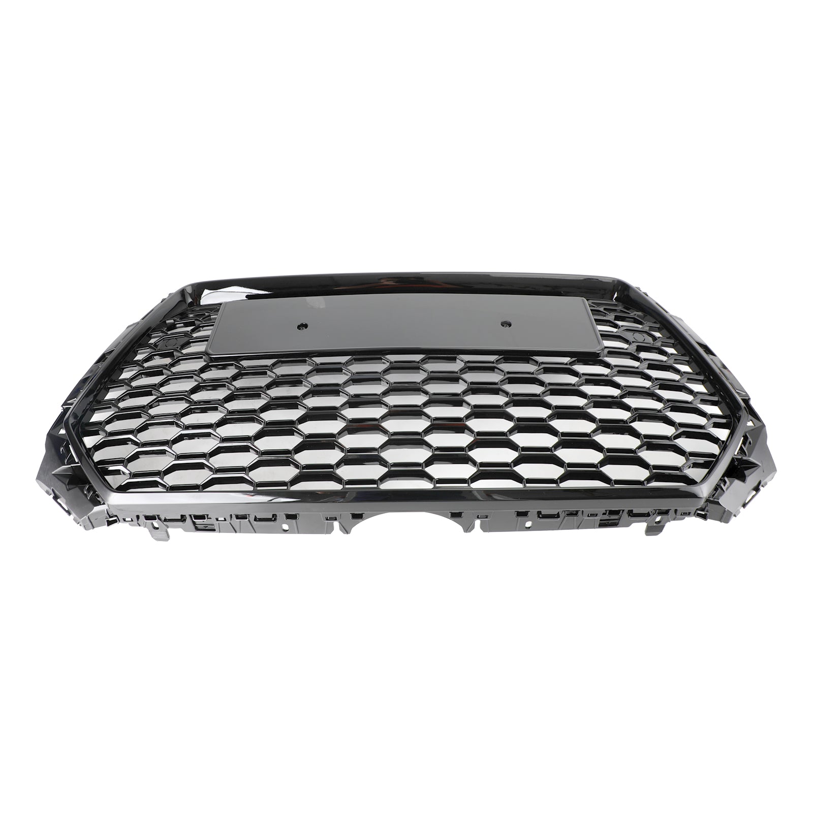 Griglia per auto in rete a nido d'ape esagonale stile RS4 nera per Audi B9 2017-2019