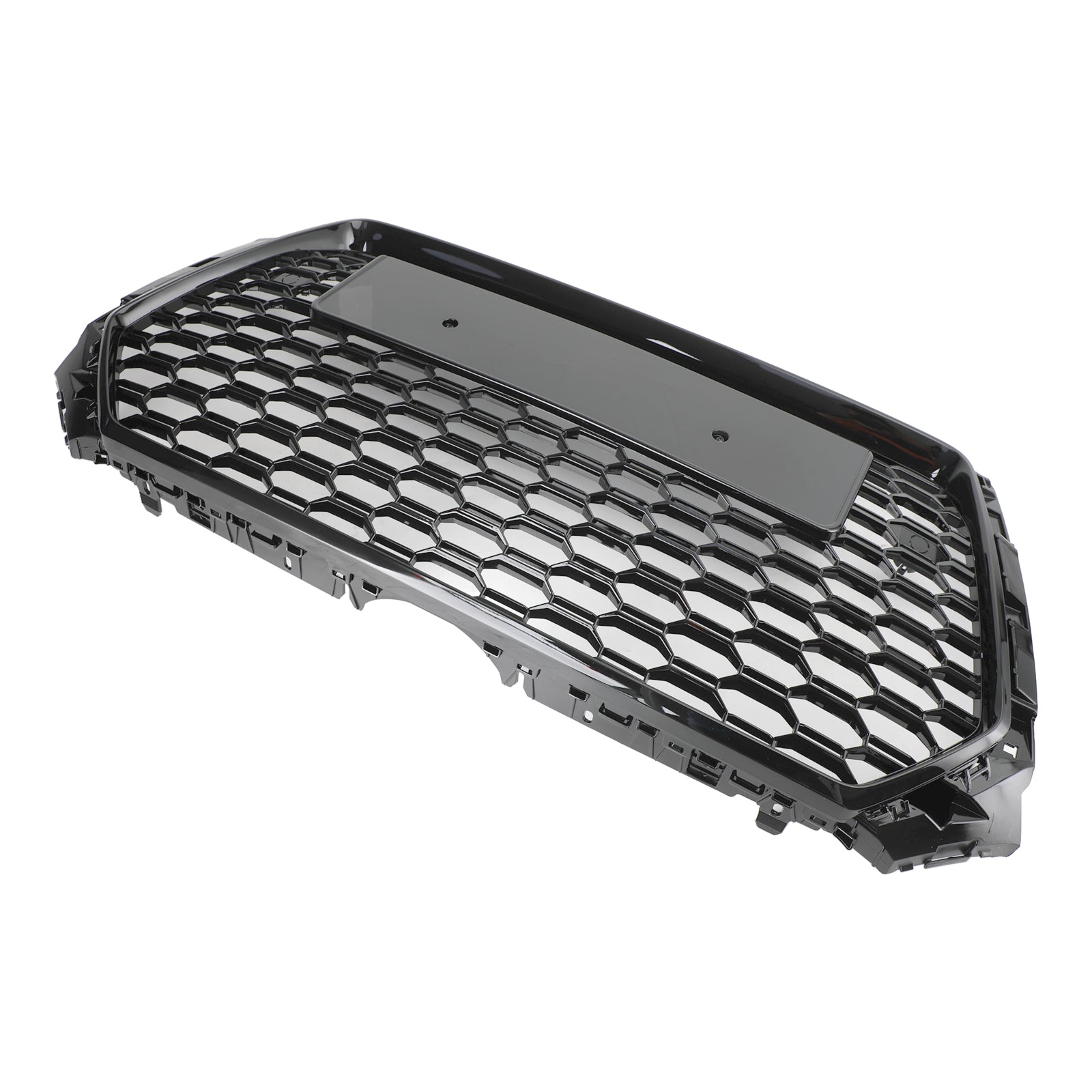 Griglia per auto in rete a nido d'ape esagonale stile RS4 nera per Audi B9 2017-2019
