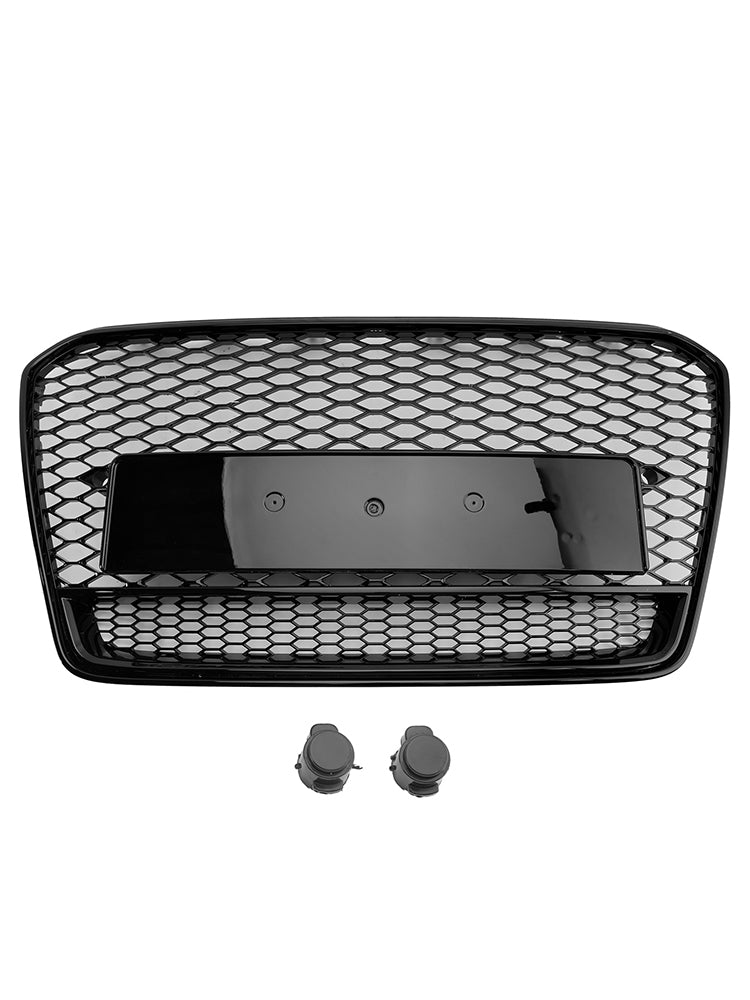 Grille de pare-chocs avant en nid d'abeille de style Audi A5 S5 B8.5 RS5 2013-2016