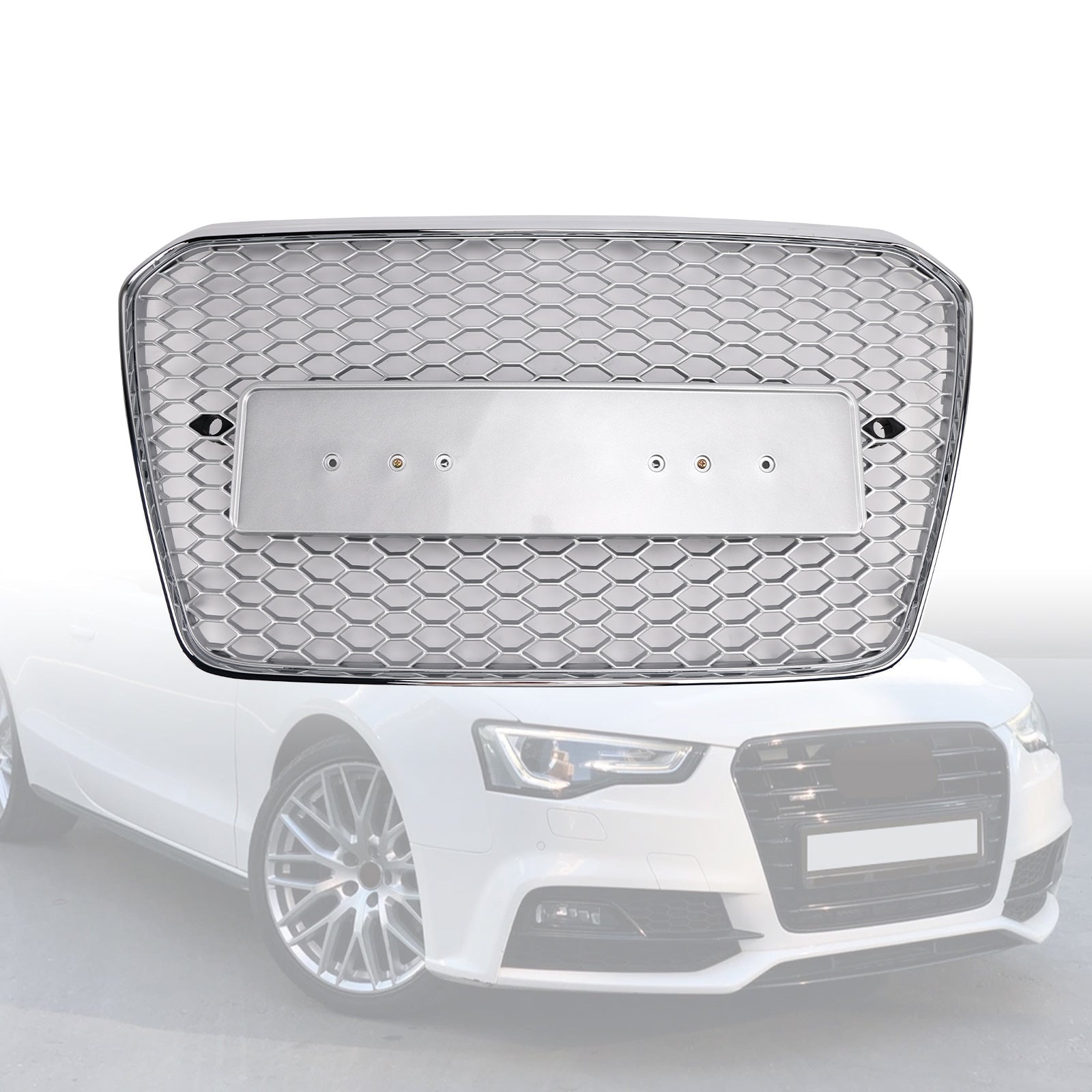 Griglia paraurti anteriore stile nido d'ape Audi A5 S5 B8.5 RS5 2013-2016
