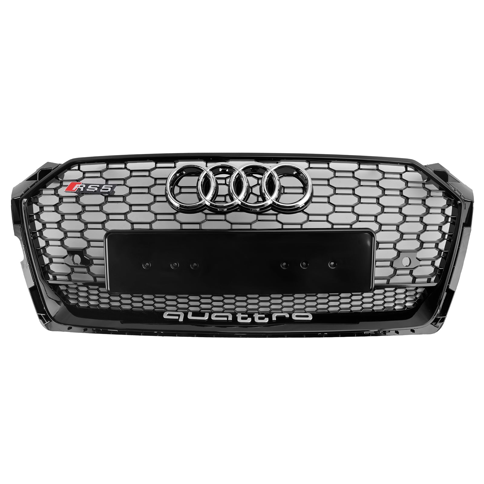 Grille de calandre hexagonale en nid d'abeille style sport Audi A5 S5 B9 RS5 2017-2019