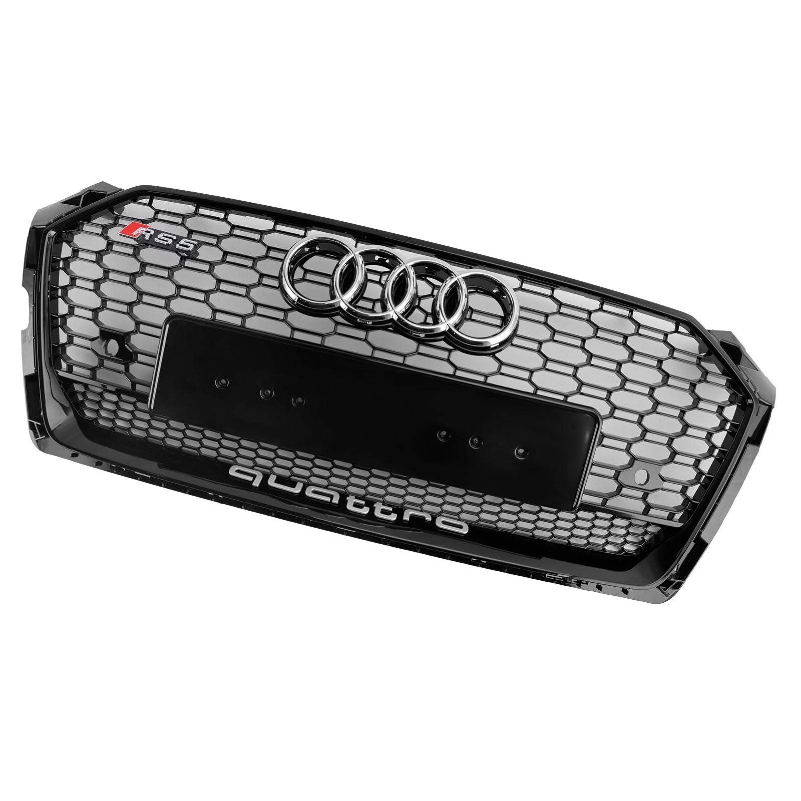 Grille de calandre hexagonale en nid d'abeille style sport Audi A5 S5 B9 RS5 2017-2019