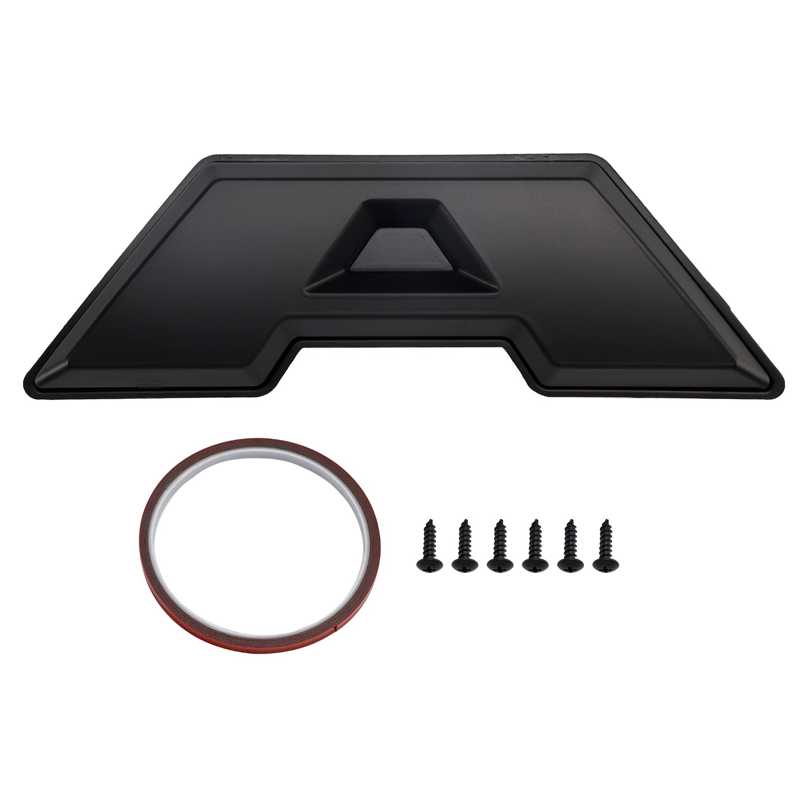 Črna zgornja maska hladilnika z vzorcem satja'čebela za Dodge Ram 1500 (2019–2024)