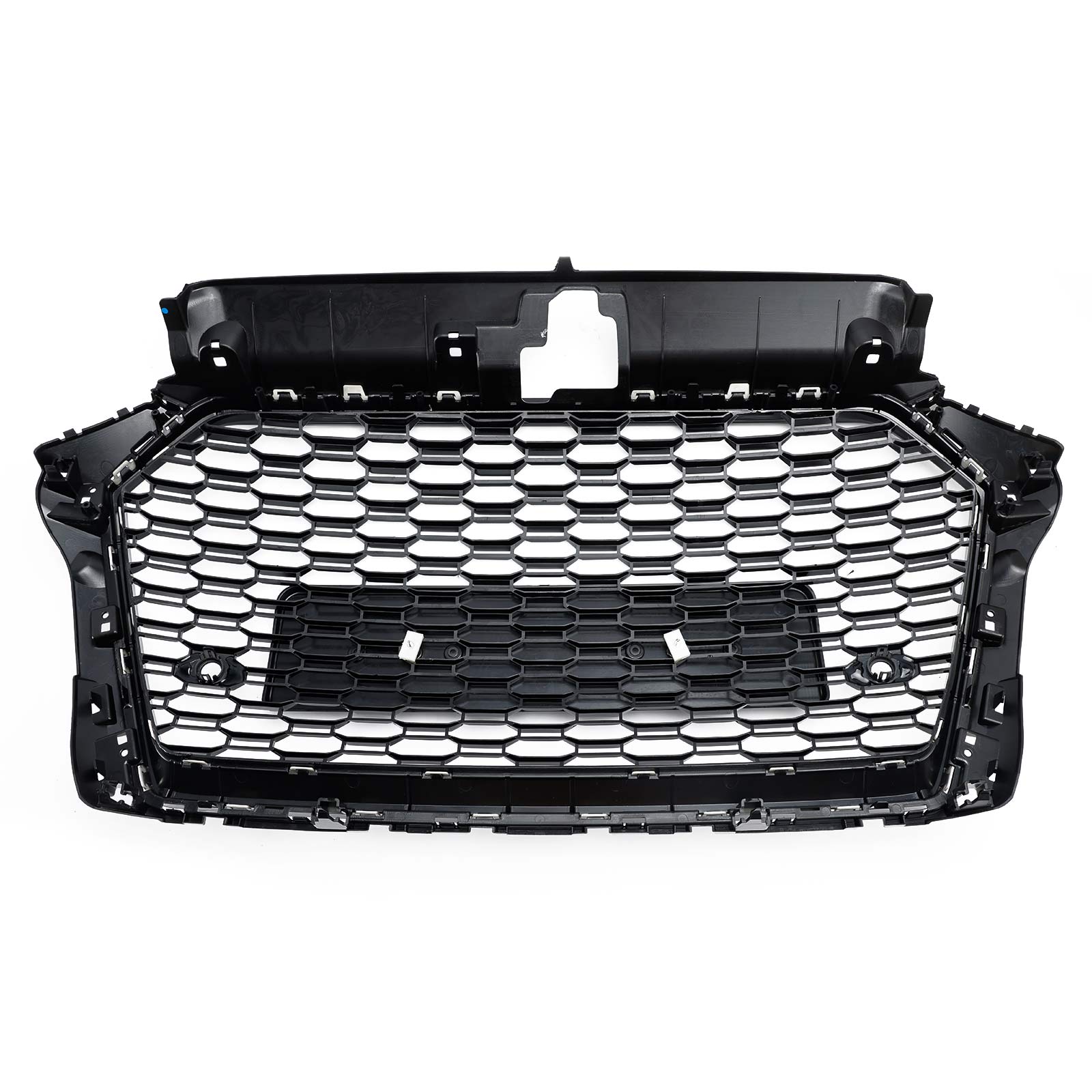 2017-2019 Audi A3 S3 8V RS3 Grille de pare-chocs avant en maille nid d'abeille Style RS3 noir non ACC