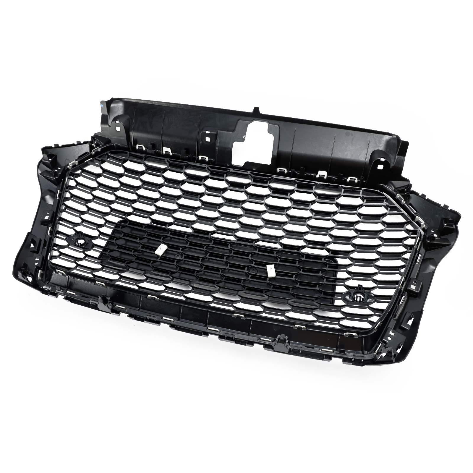 2017-2019 Audi A3 S3 8V RS3 Grille de pare-chocs avant en maille nid d'abeille Style RS3 noir non ACC