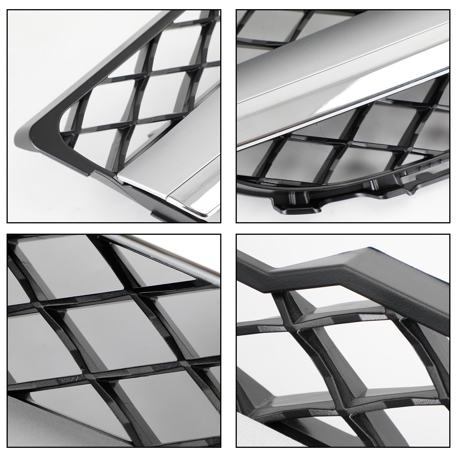 2013-2015 Calandre avant chromée supérieure pour pare-chocs Mercedes-Benz Mercedes-Benz GLK 250 BlueTEC 4MATIC avec emblème étoile 2048802983