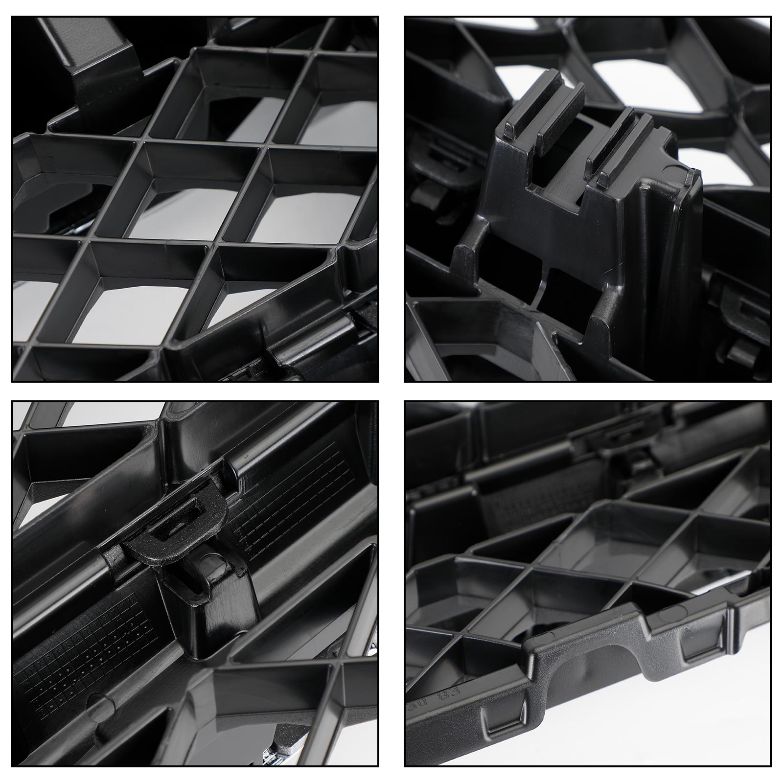 2013-2015 Calandre avant chromée supérieure pour pare-chocs Mercedes-Benz Mercedes-Benz GLK 250 BlueTEC 4MATIC avec emblème étoile 2048802983