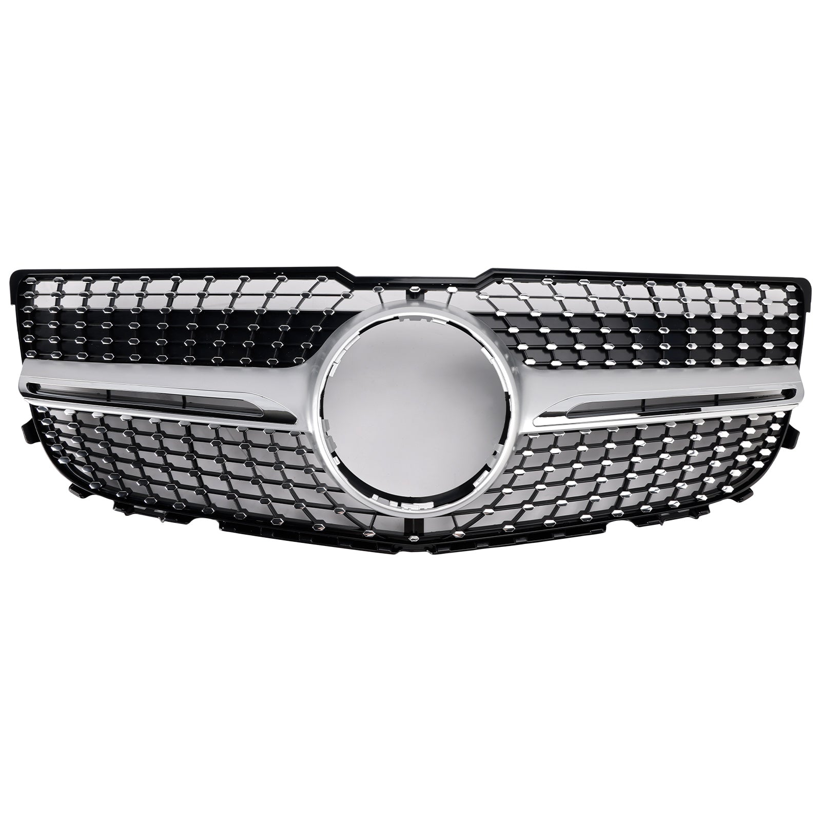 Grille de pare-chocs avant en diamant pour MERCEDES-BENZ GLK350 BASE SPORT UTILITY 4 PORTES 2013-2015