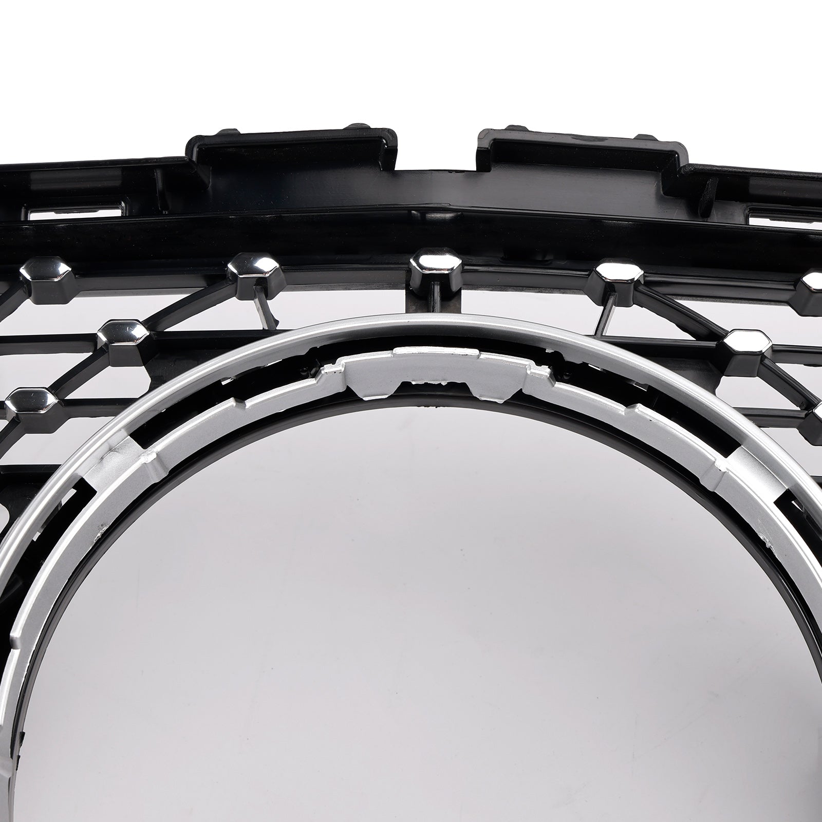 Griglia paraurti anteriore a diamante per MERCEDES BENZ CLASSE A W176 2016-2018