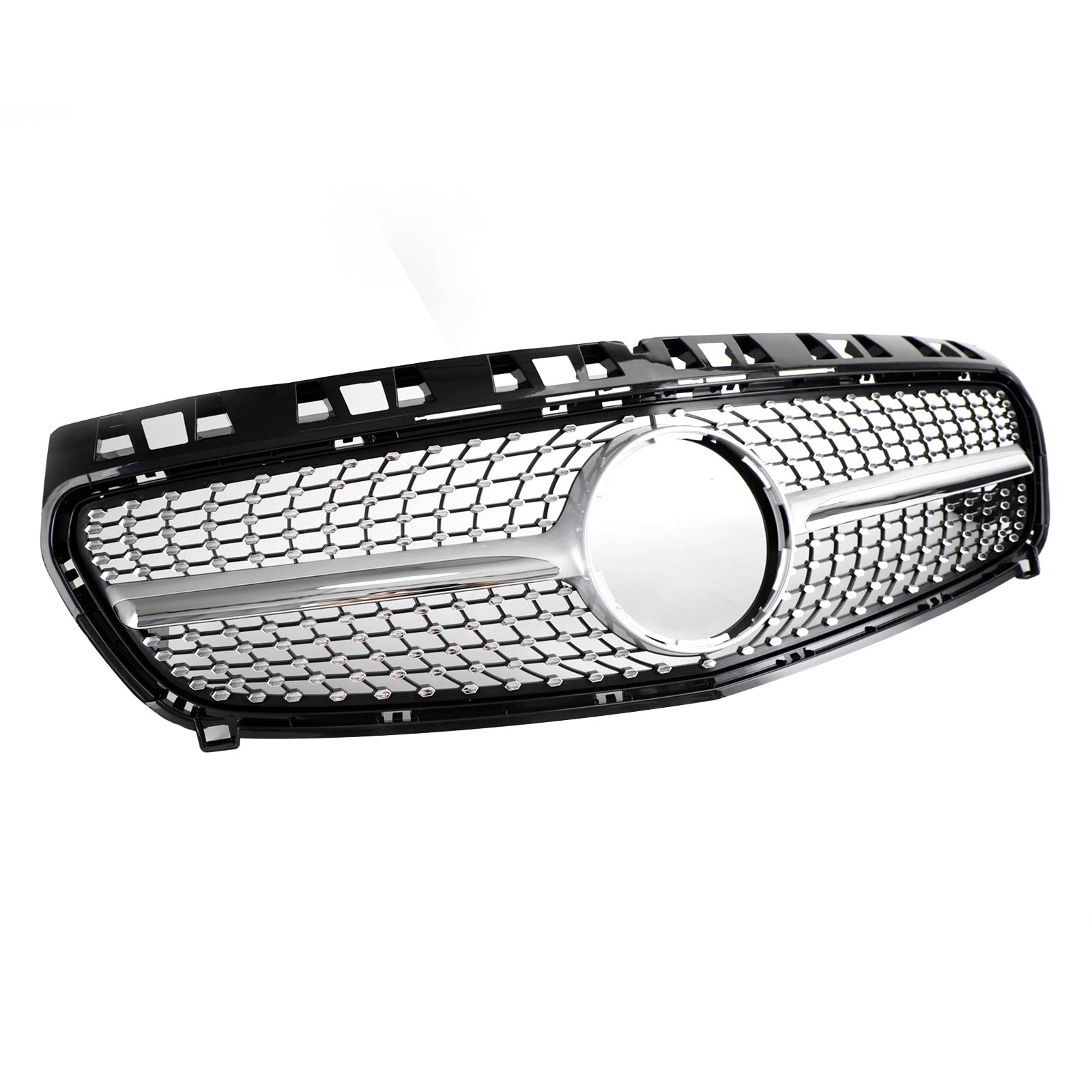 Mercedes Benz Classe A W176 Griglia paraurti anteriore nera/cromata 2013-2015