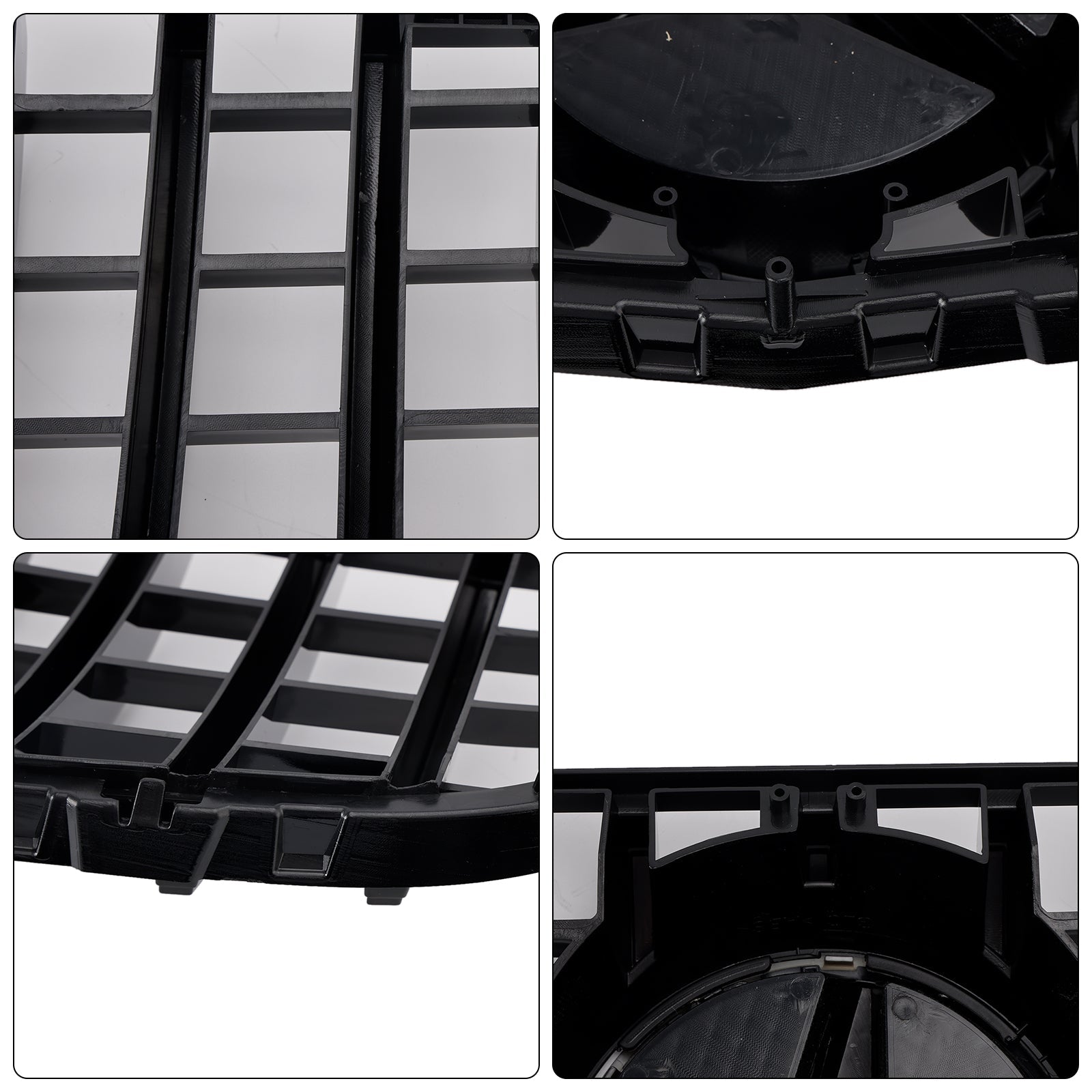 Grille de pare-chocs avant noire brillante pour Mercedes Benz GLC X253 C253 2015-2019