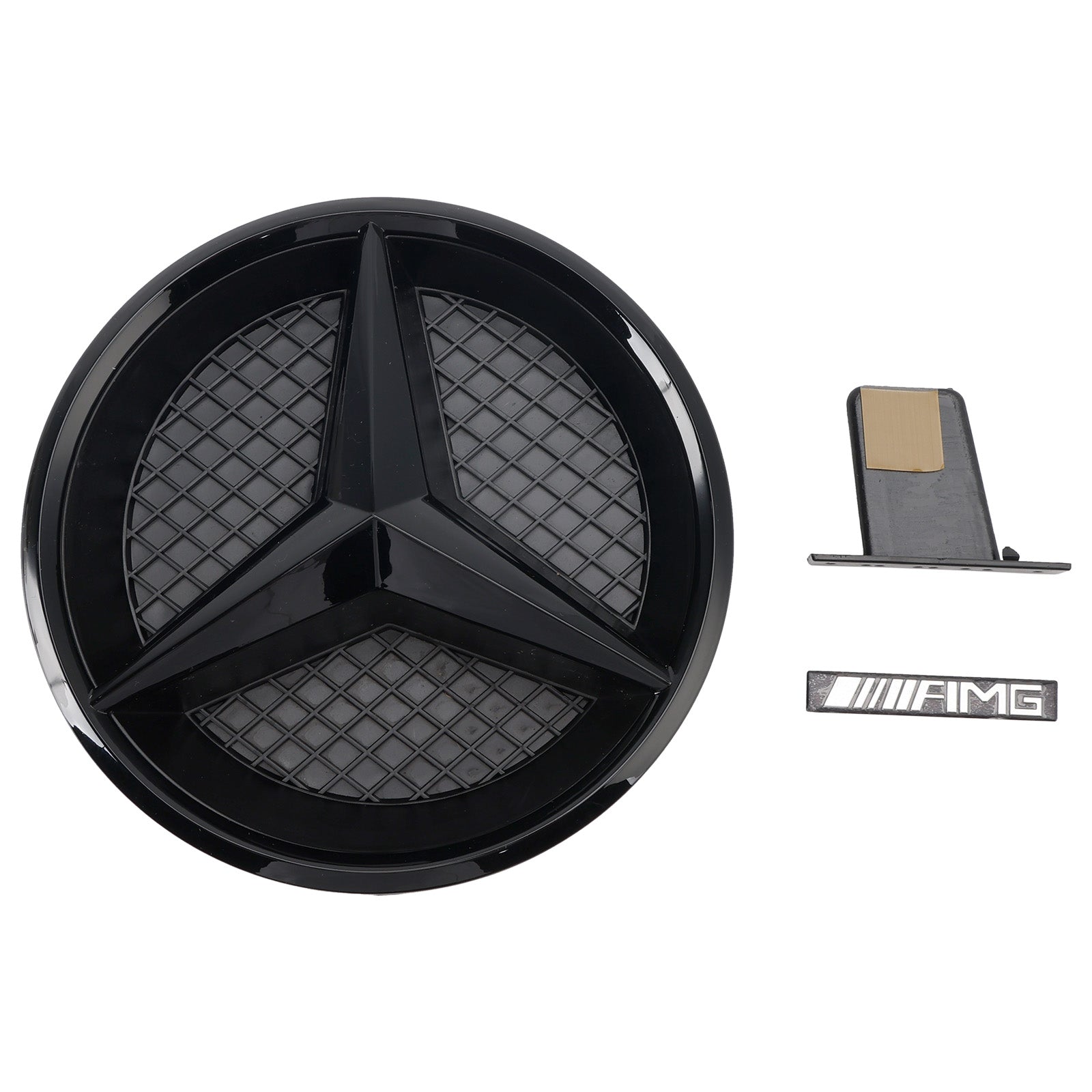 Grille de pare-chocs avant noire brillante pour Mercedes Benz GLC X253 C253 2015-2019