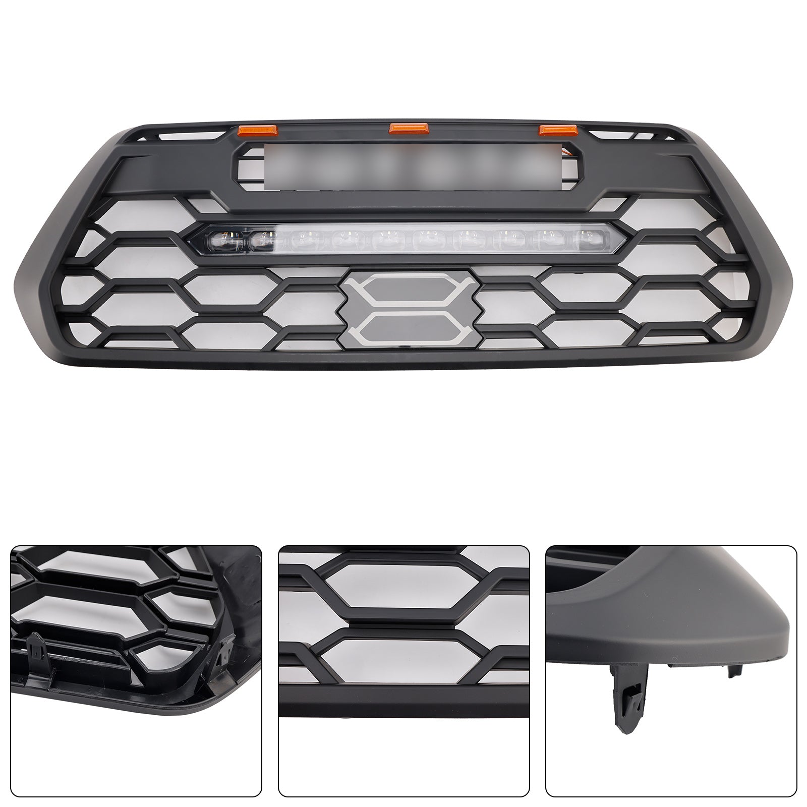 Gate del paraurti dell'illuminazione anteriore per illuminazione a LED per Toyota Tacoma 2016-2023