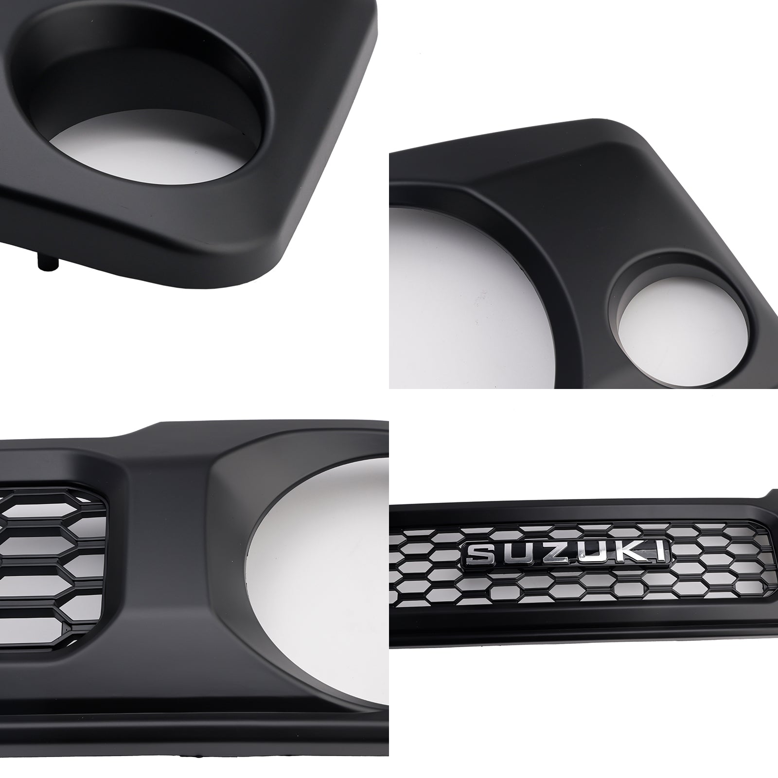 2019 2020 2021 2022 2023 SUZUKI JIMNY JB64 JB74 Calandre Front in Black Honeycomb