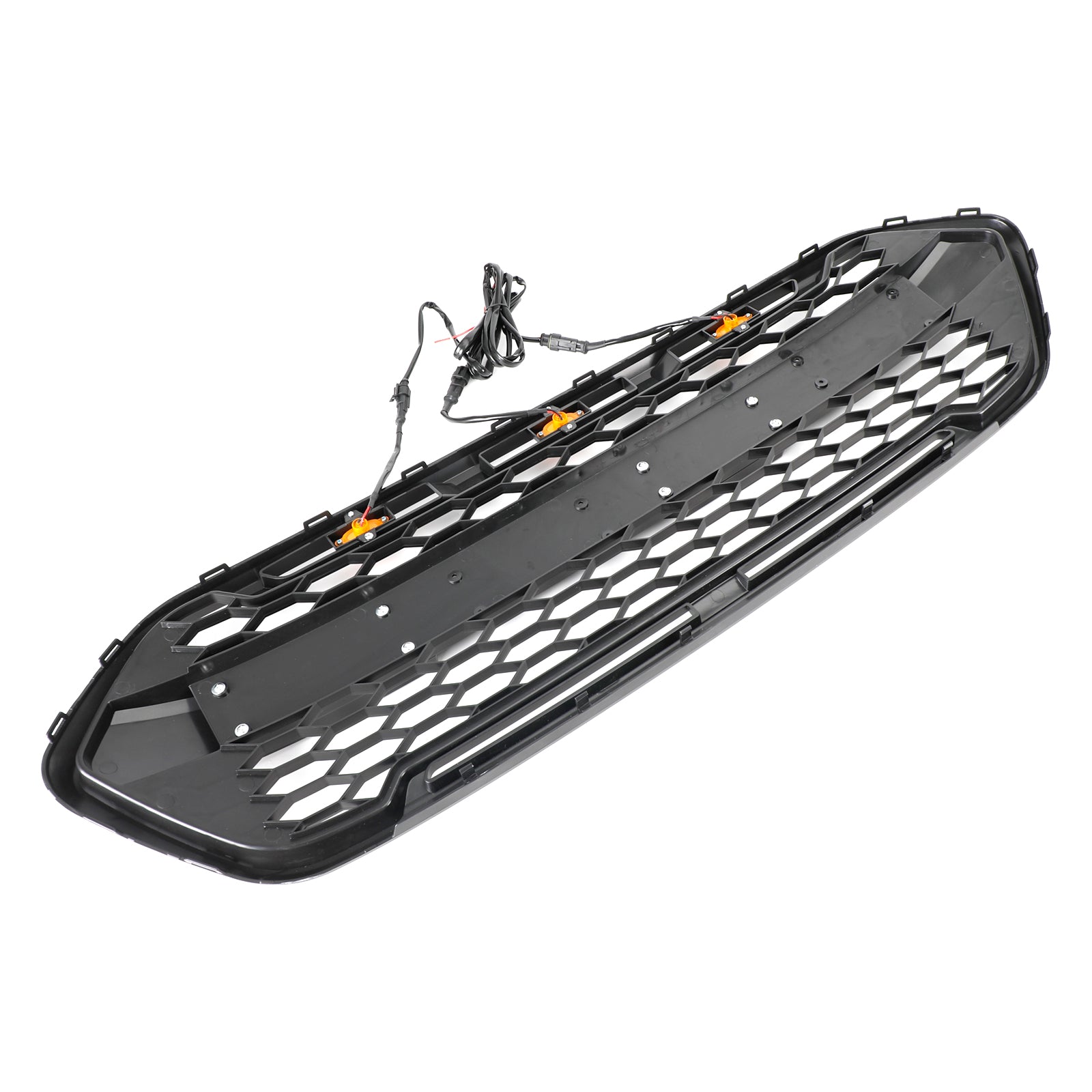 2018-2023 Ford Transit Custom Trail avec 3LED noir mat calandre de pare-chocs avant style Raptor