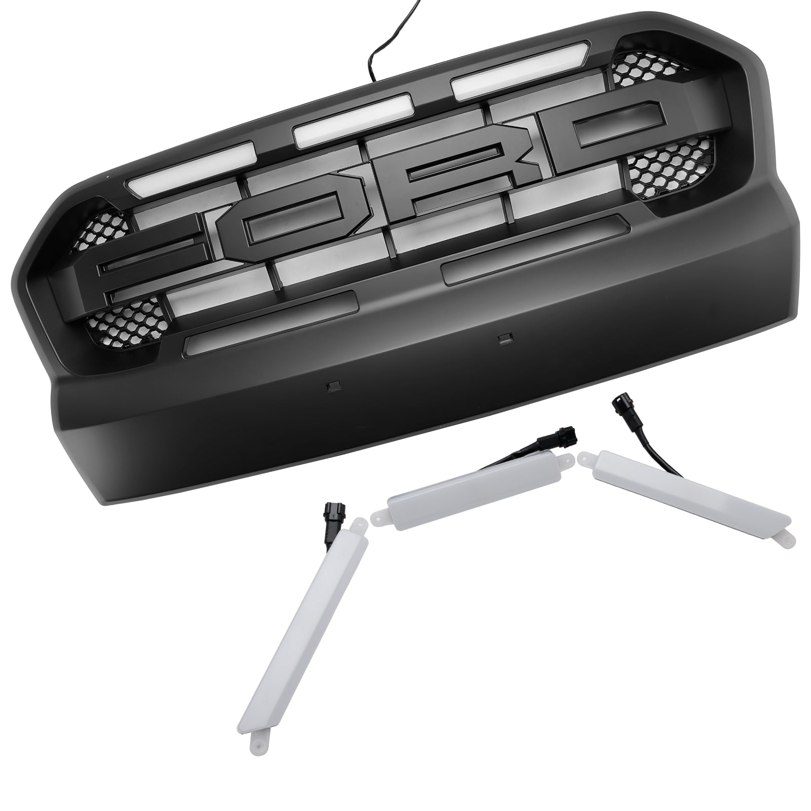 Grille de Bumper pred raptorjem z LED za Ford Ranger T7 2015-2019