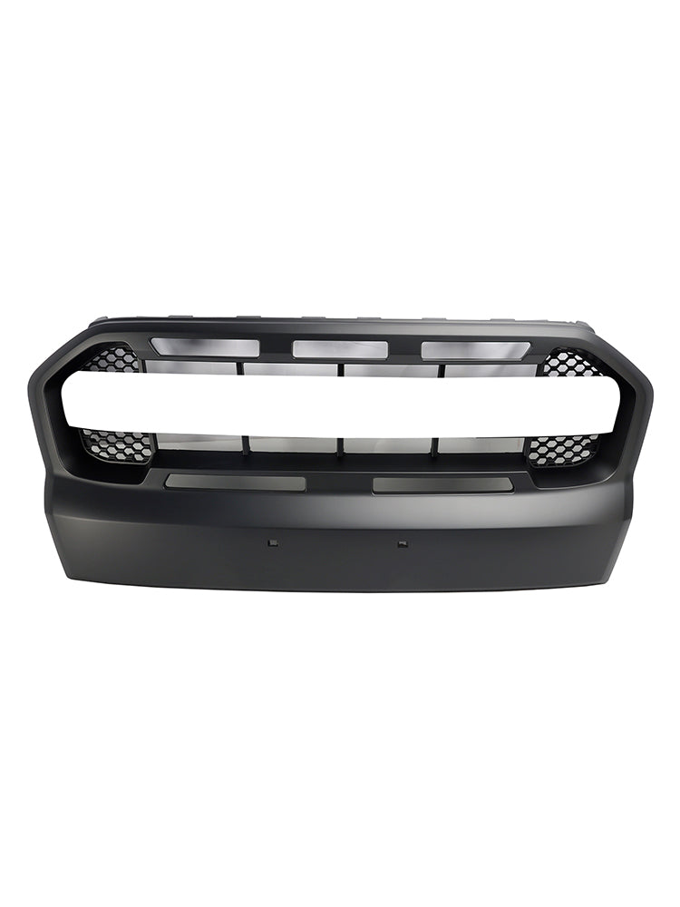 Grille Ford Ranger T7 2015 2019 Raptor Style Mat Zwart Compatibel met alle modellen