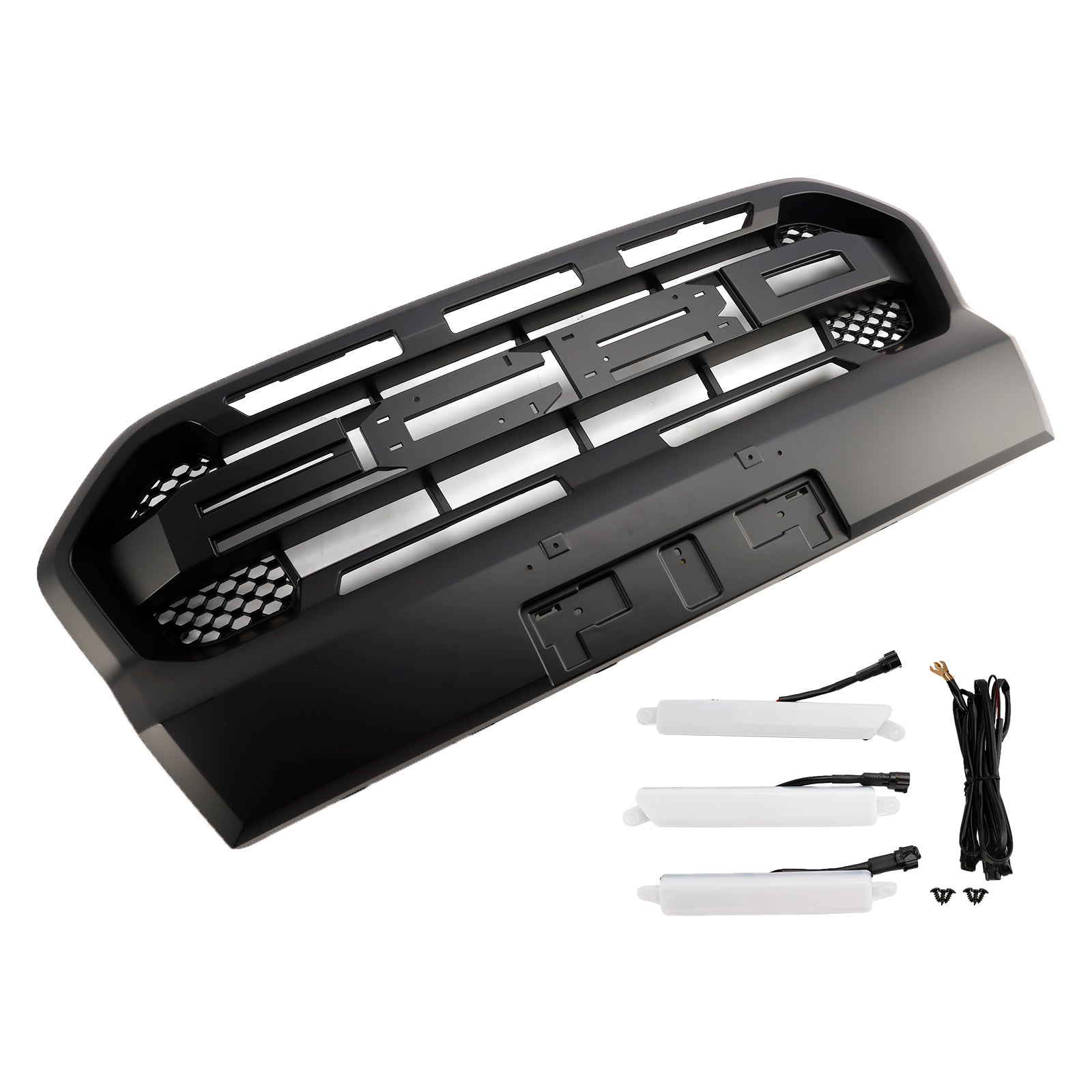 Grid de protección antes de Ranger T8 2019 2023 Design Raptor con LED