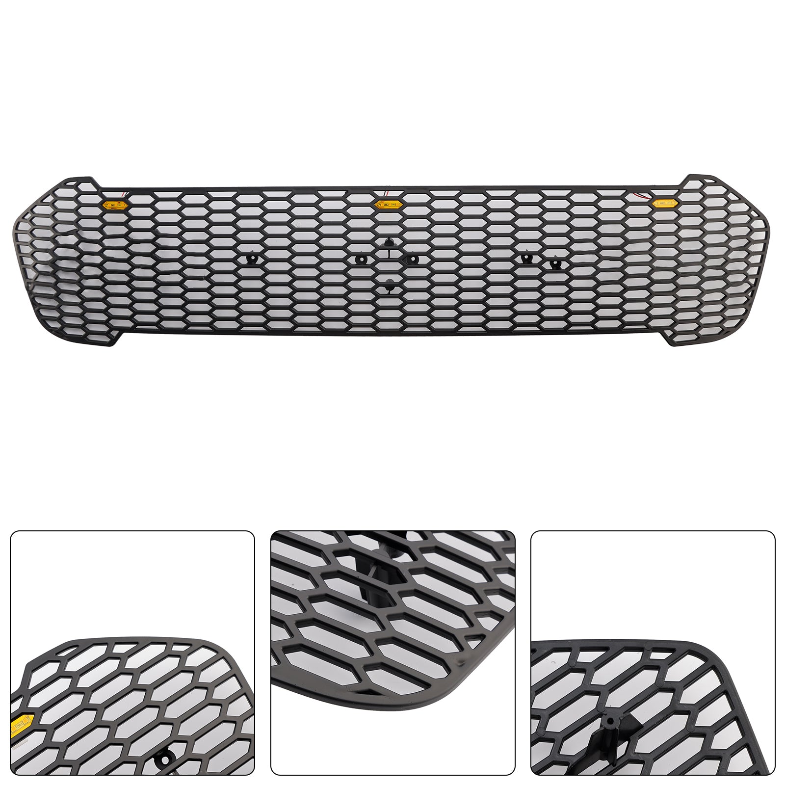 Grille de pare-chocs avant style Raptor à LED pour Ford Ranger T8 2019-2023