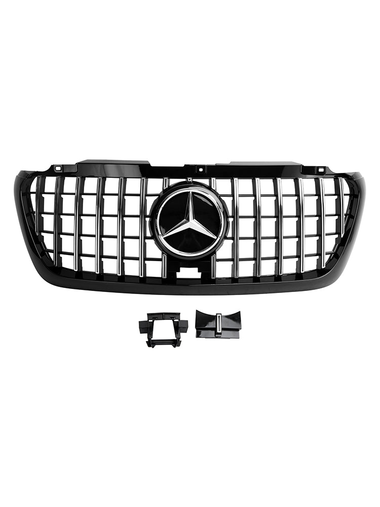 Grille de pare-chocs avant compatible avec Mercedes Sprinter W907 W910 2018-2023