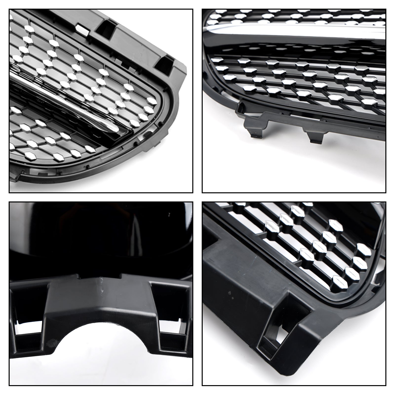 Grille de calandre de pare-chocs avant de lifting de Mercedes Benz Classe B W246 2015-2018