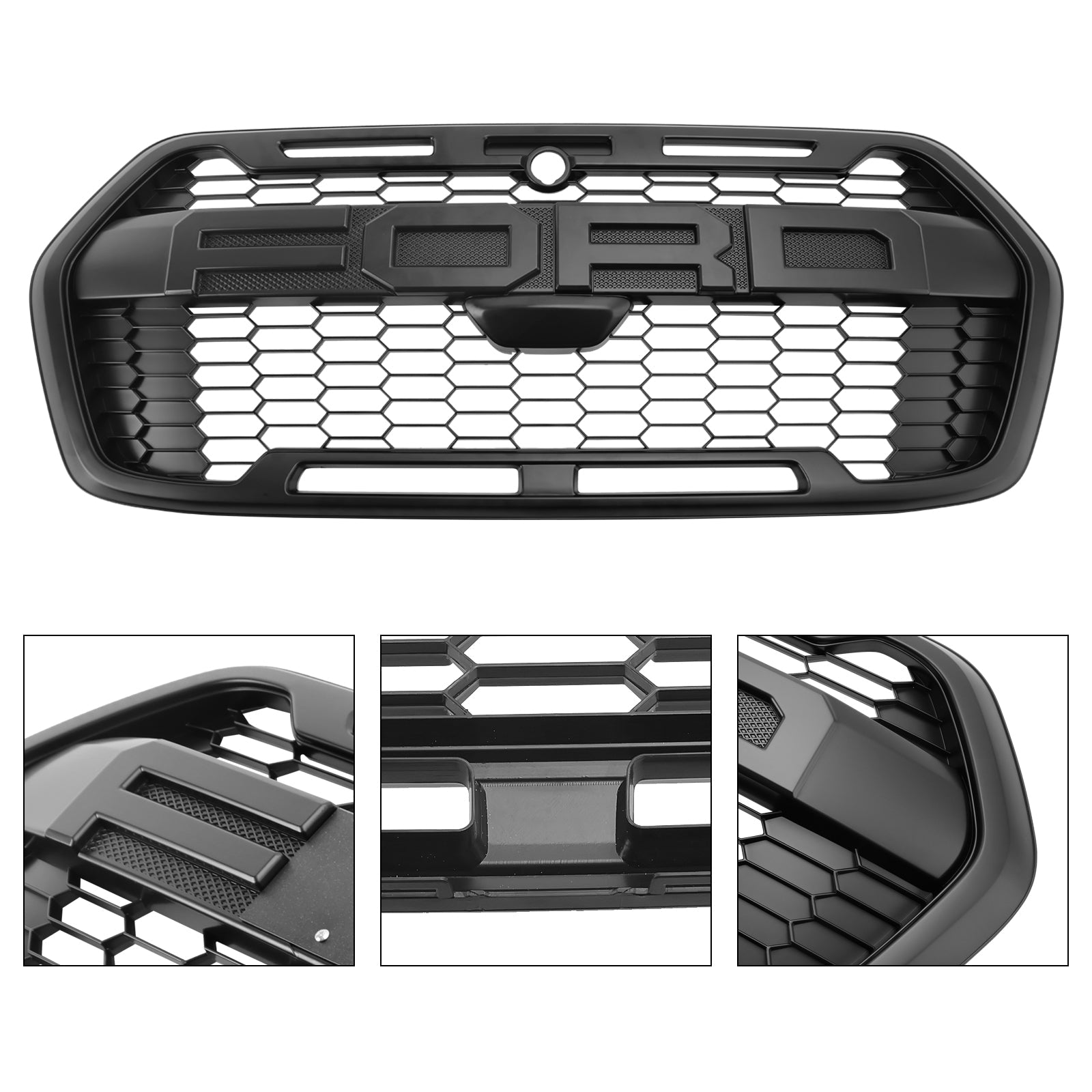 Raptor Stijl Voorbumper Grille Grill 2467809 Voor Ford Transit MK8 Trail 2019+