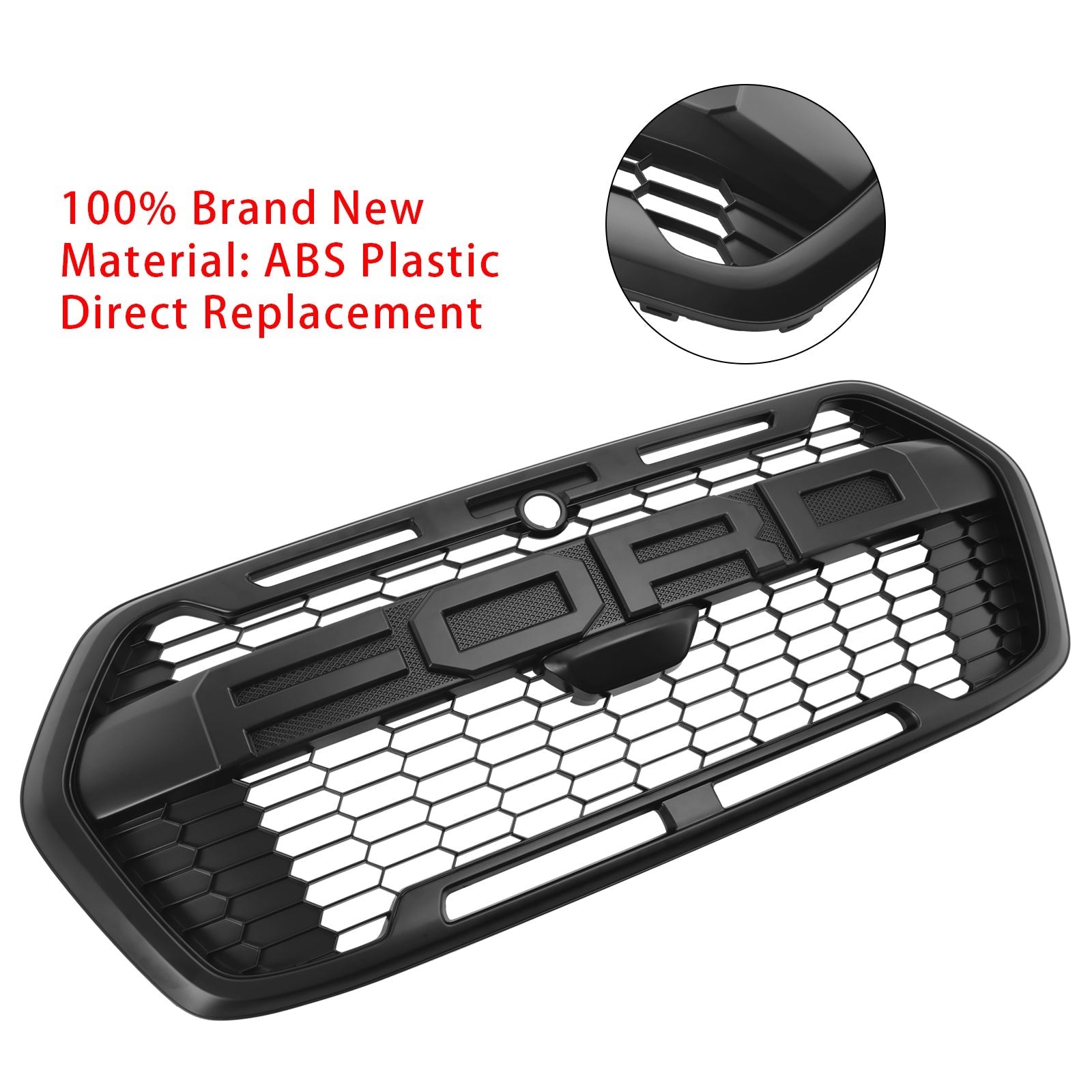 Raptor Stijl Voorbumper Grille Grill 2467809 Voor Ford Transit MK8 Trail 2019+