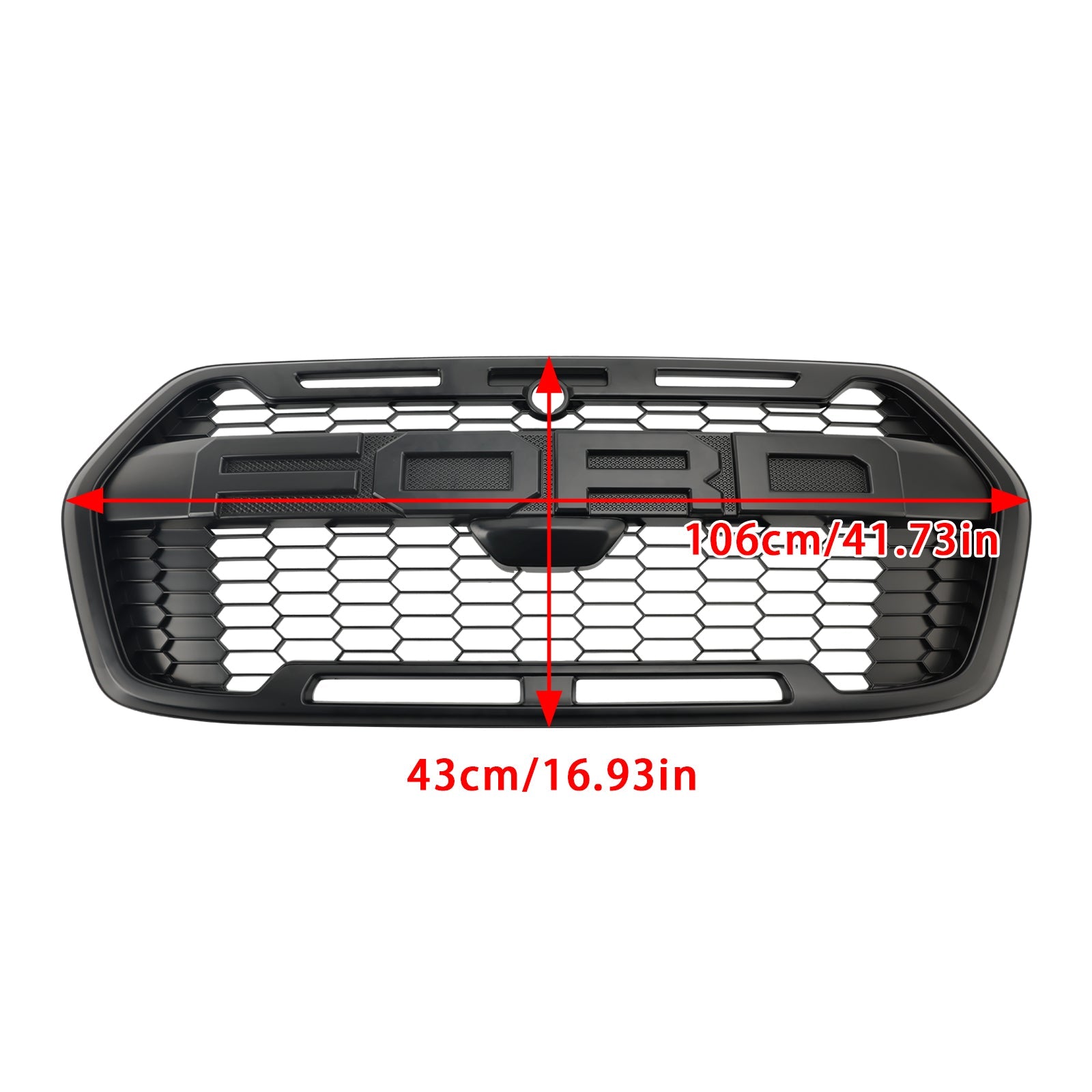 Ford Transit MK8 Trail Raptor-stijl voorbumpergrille vanaf 2019 2467809