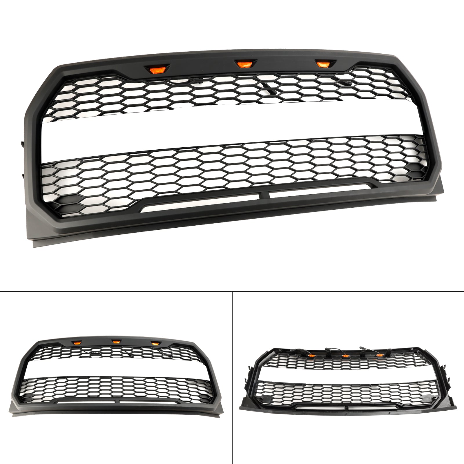 Grid de parachoques antes de reemplazo LED para Ford F150 Raptor Style 2015-2017