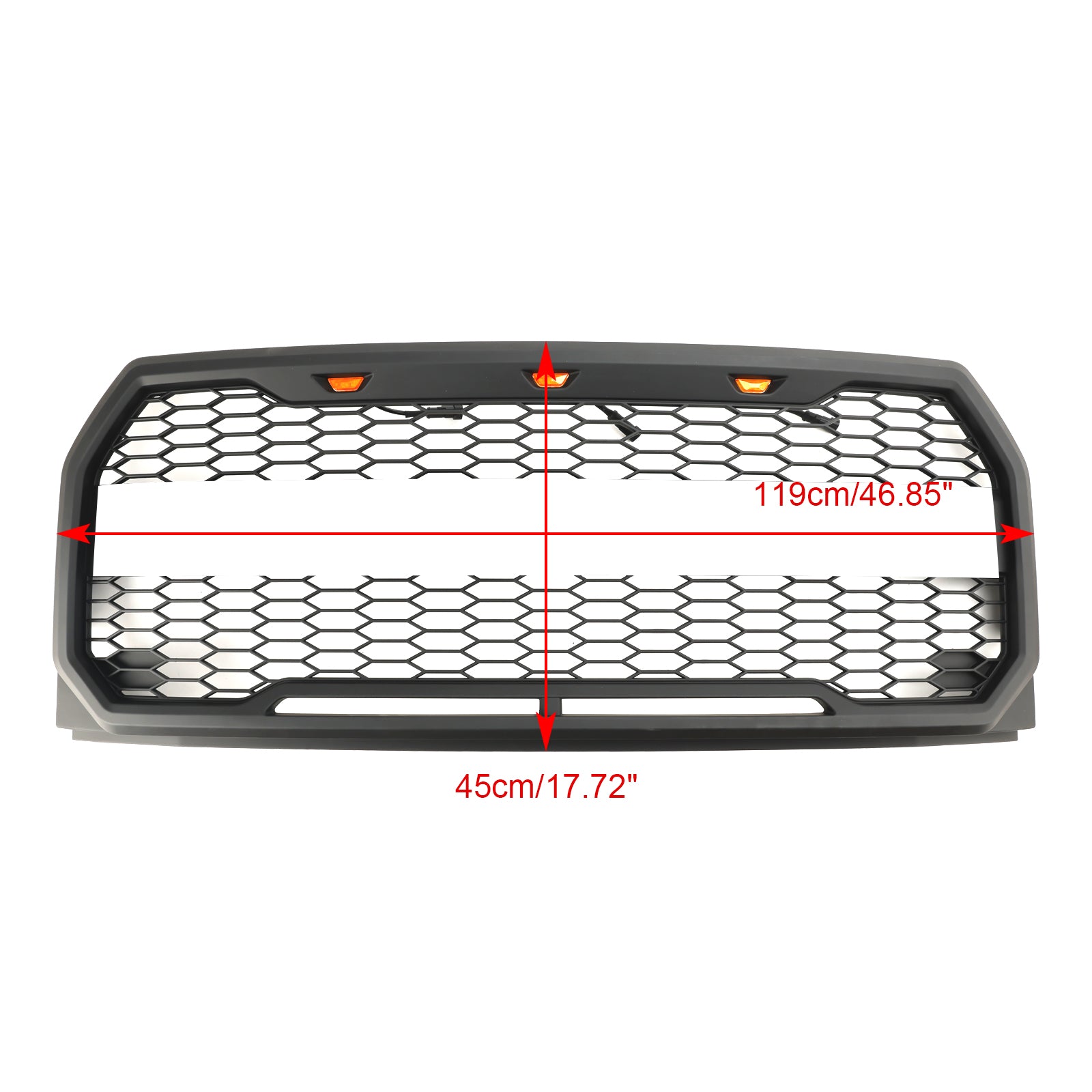 Grid de parachoques antes de reemplazo LED para Ford F150 Raptor Style 2015-2017