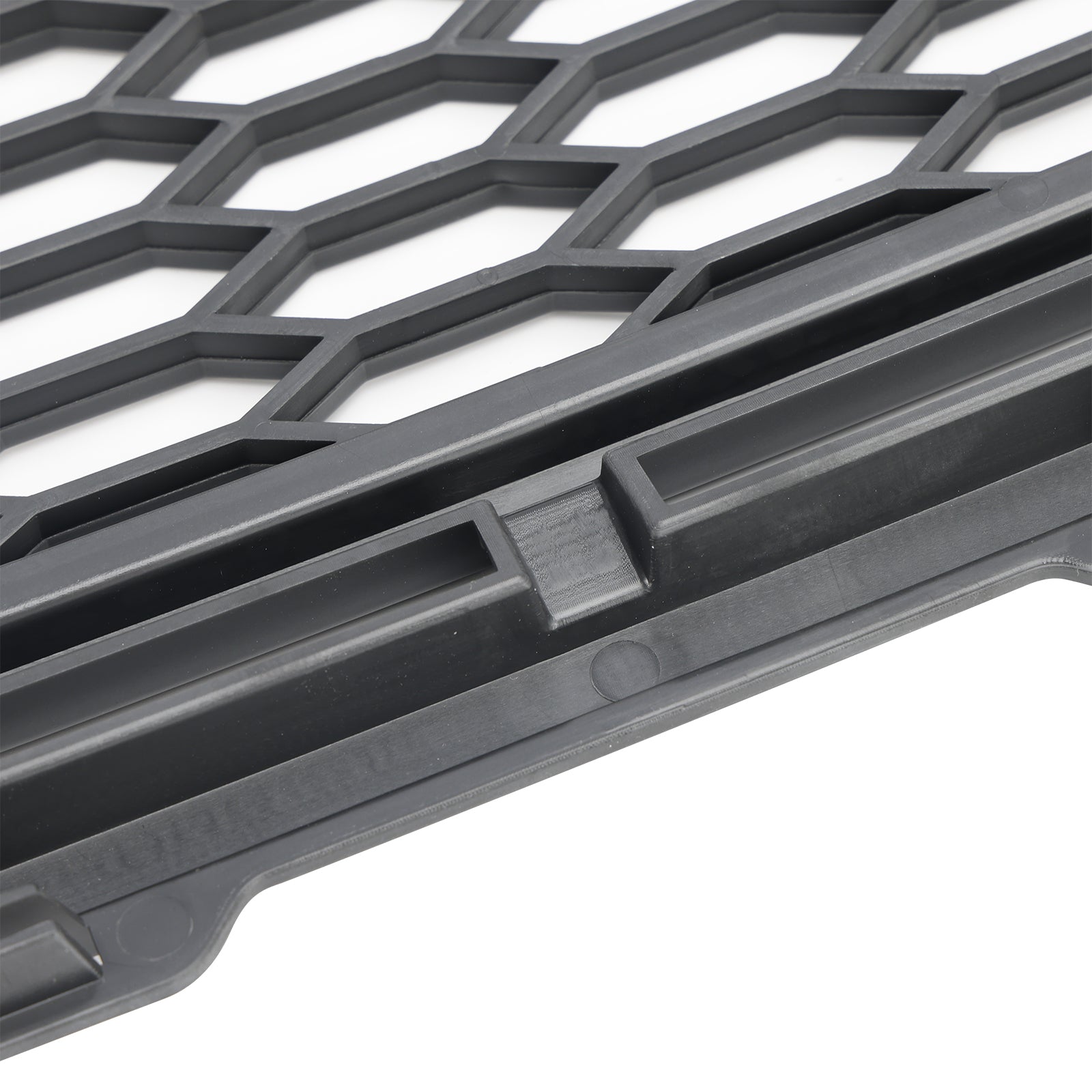 Przednia siatka zderzaka w Matt Black Honeycomb Raptor dla Forda F150 1999-2003 z LED