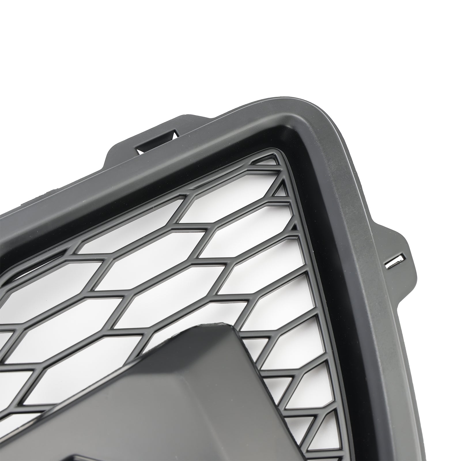 Grid del parachoques delantero en Matt Black Honeycomb Raptor para Ford F150 1999-2003 con LED