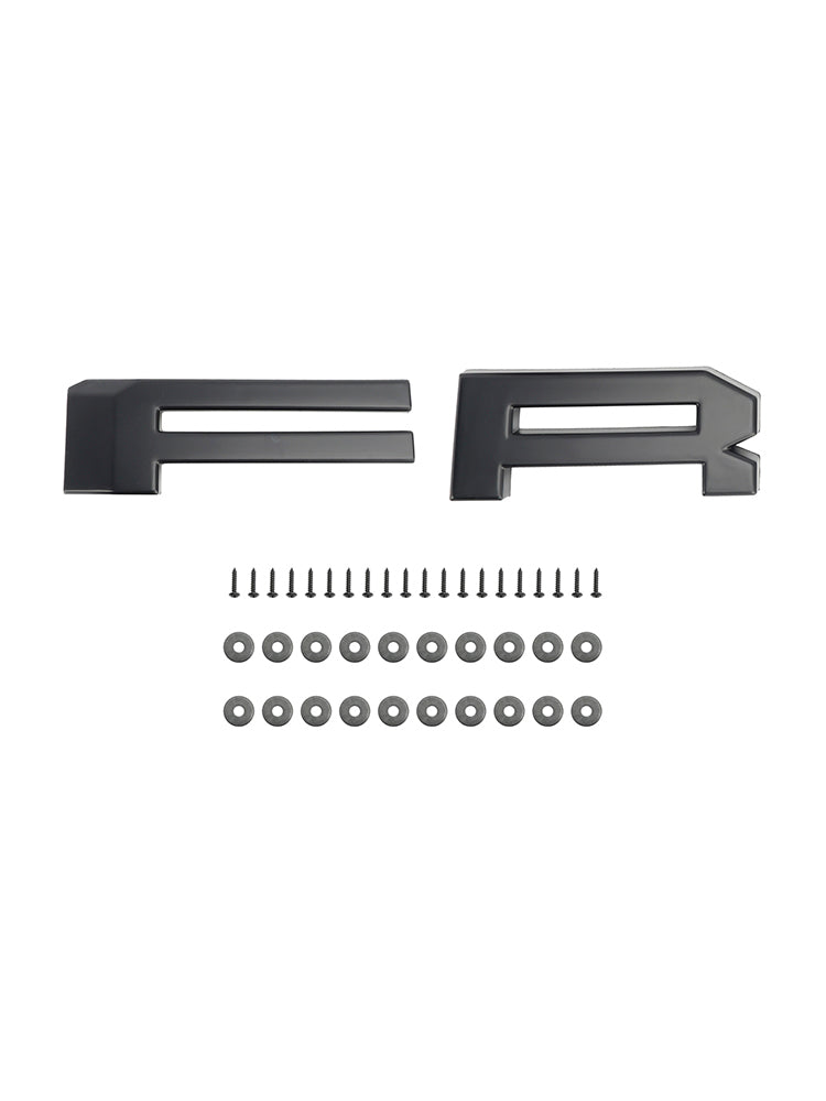 Grid del parachoques delantero en Matt Black Honeycomb Raptor para Ford F150 1999-2003 con LED
