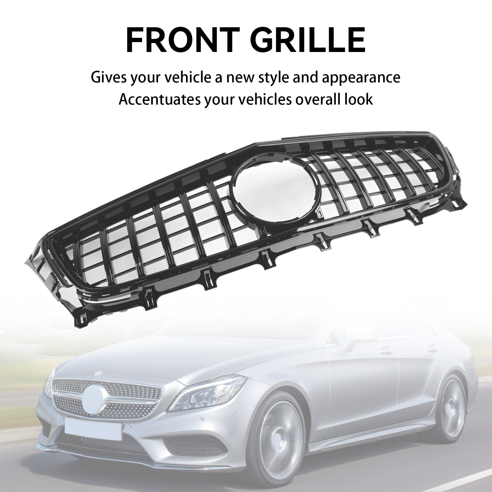 Voorgrille voor Mercedes-Benz W218 CLS CLS350/500/550 2011-2014 GT