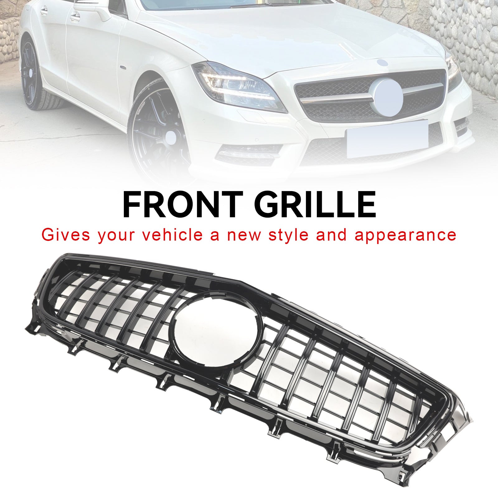 Voorgrille voor Mercedes-Benz W218 CLS CLS350/500/550 2011-2014 GT
