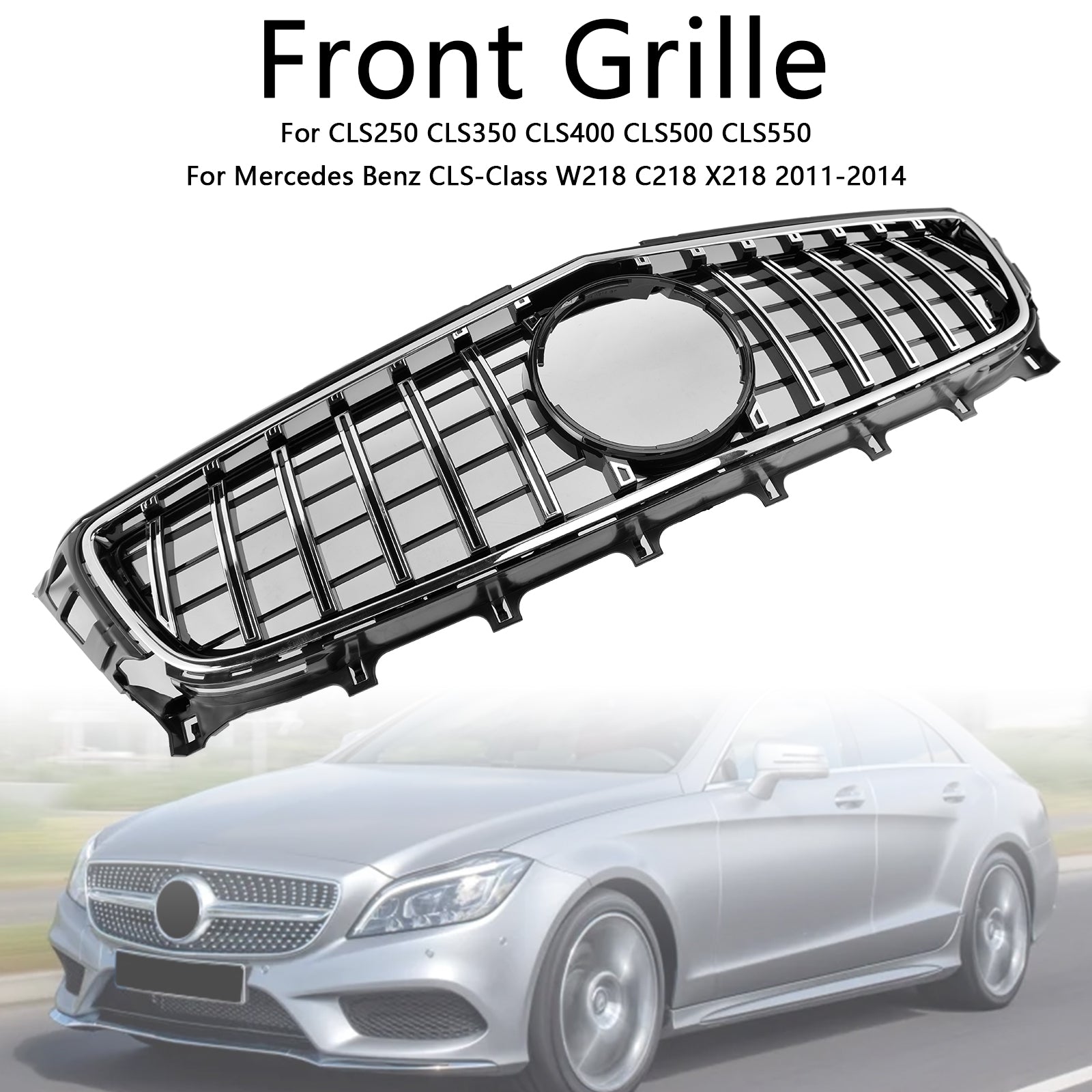 Mercedes-Benz CLS grille aan de voorzijde W218 ClS250/350/450/500/550 2011-2014