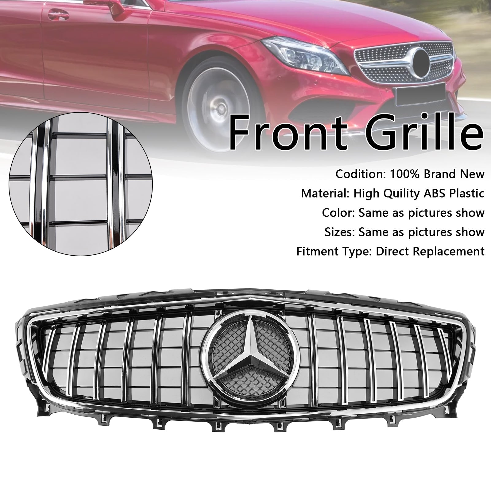 Sprednja maska Mercedes-Benz CLS W218 CLS250/350/450/500/550 2011–2014