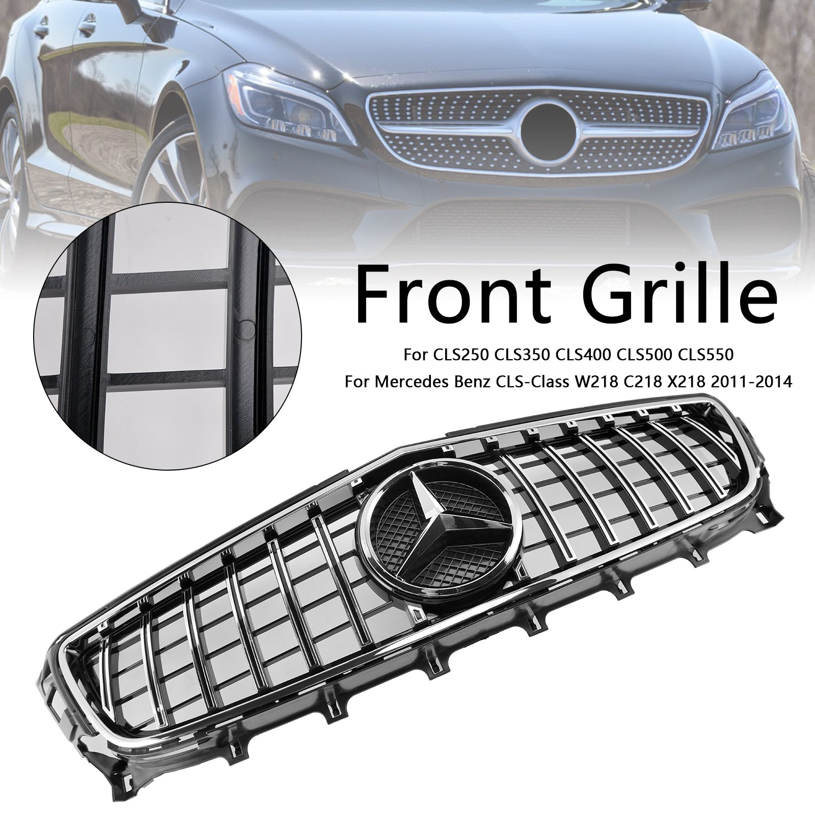 Sprednja maska Mercedes-Benz CLS W218 CLS250/350/450/500/550 2011–2014